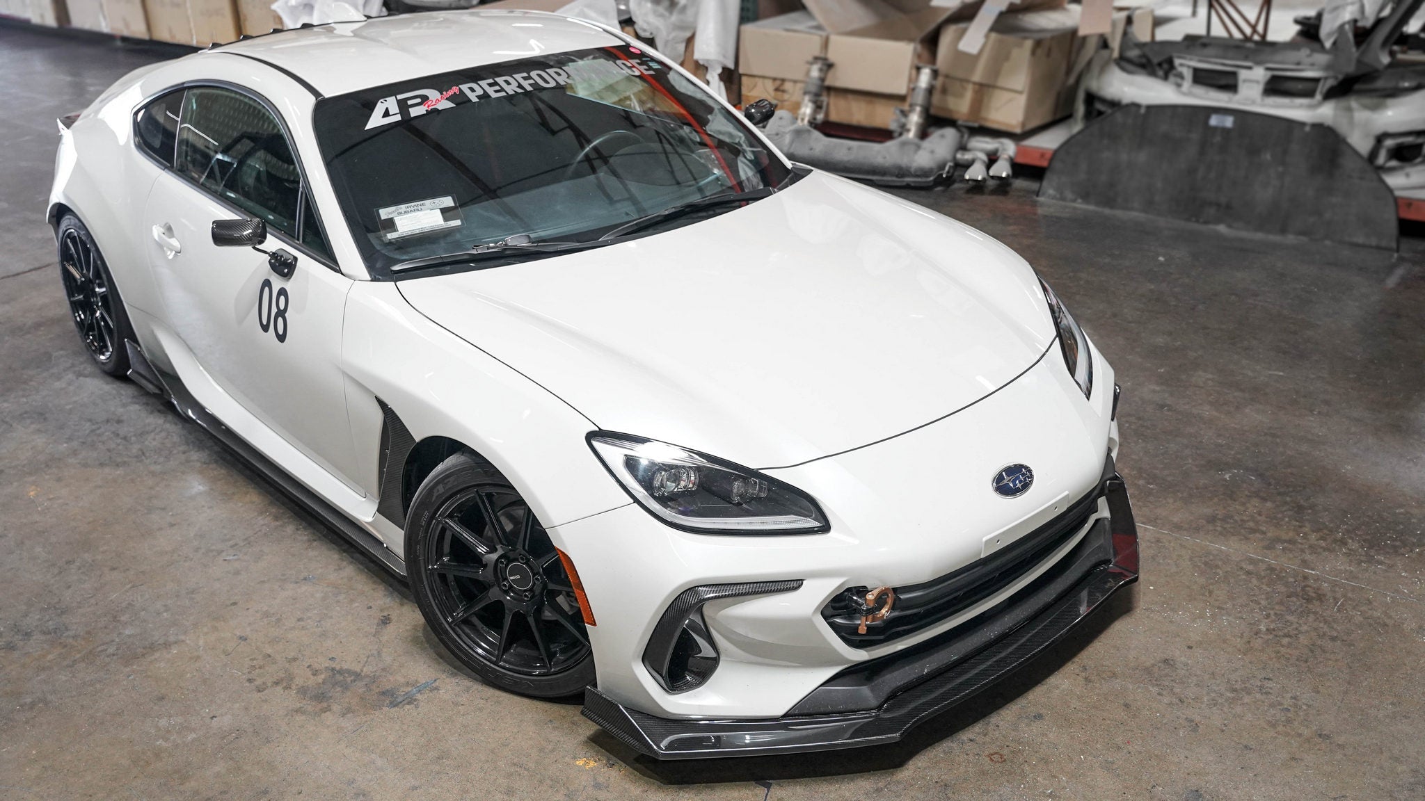 Espejo retrovisor APR Carbon Fiber Formula GT3/Negro (Toyota GR86/Subaru BRZ 2022-2024)