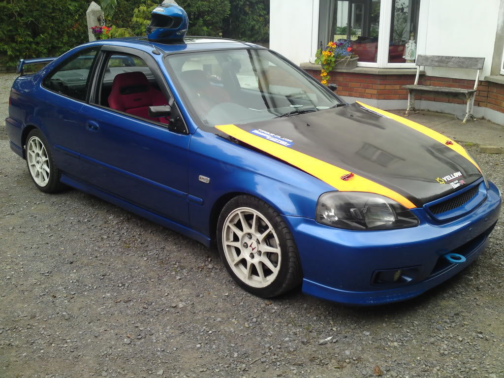 APR Carbon Fiber Formula GT3 Mirrors (1996-2000 Honda Civic)