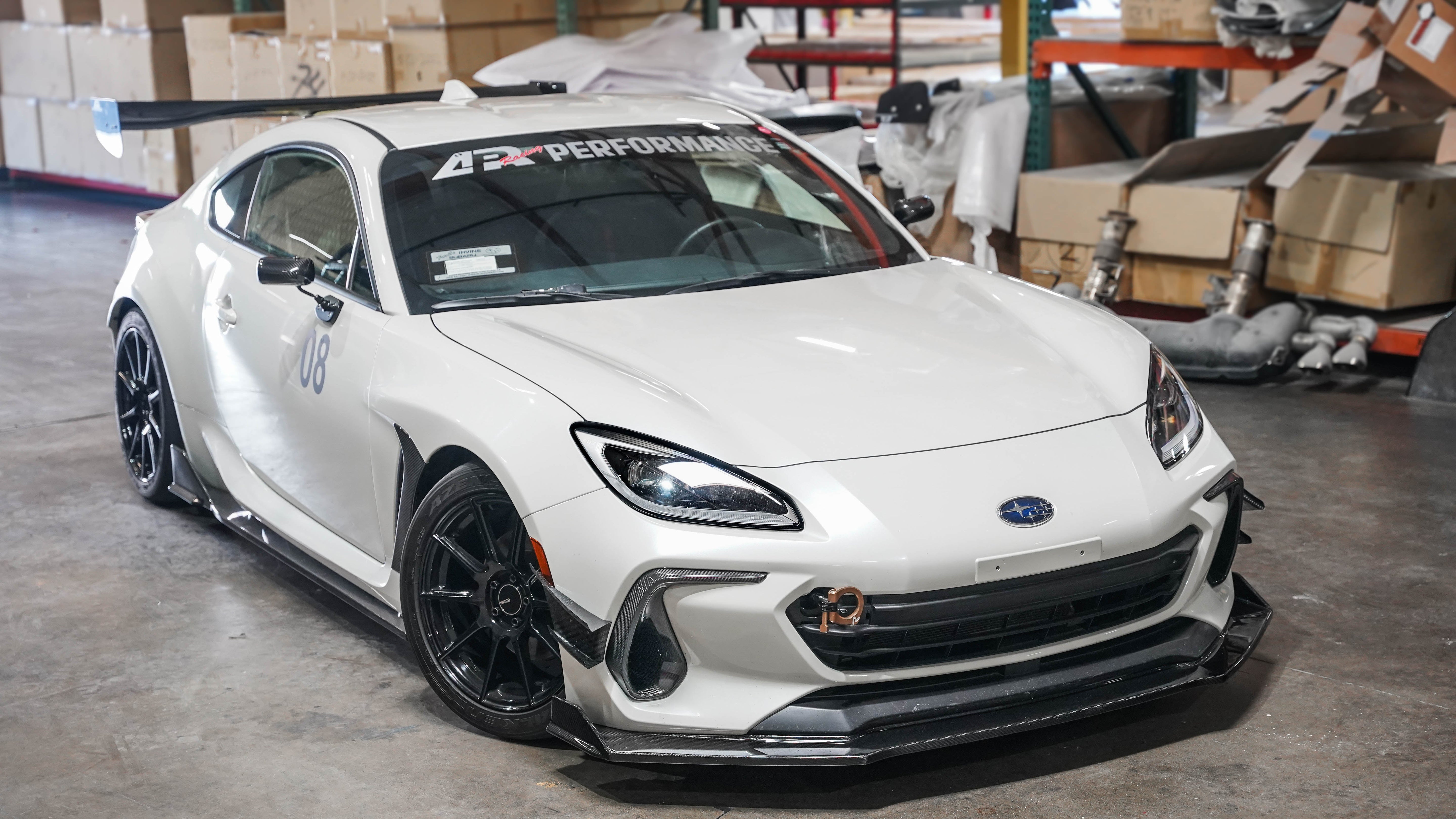 APR Carbon Fiber Front Bumper Canard Set (2022-2024 Subaru BRZ)