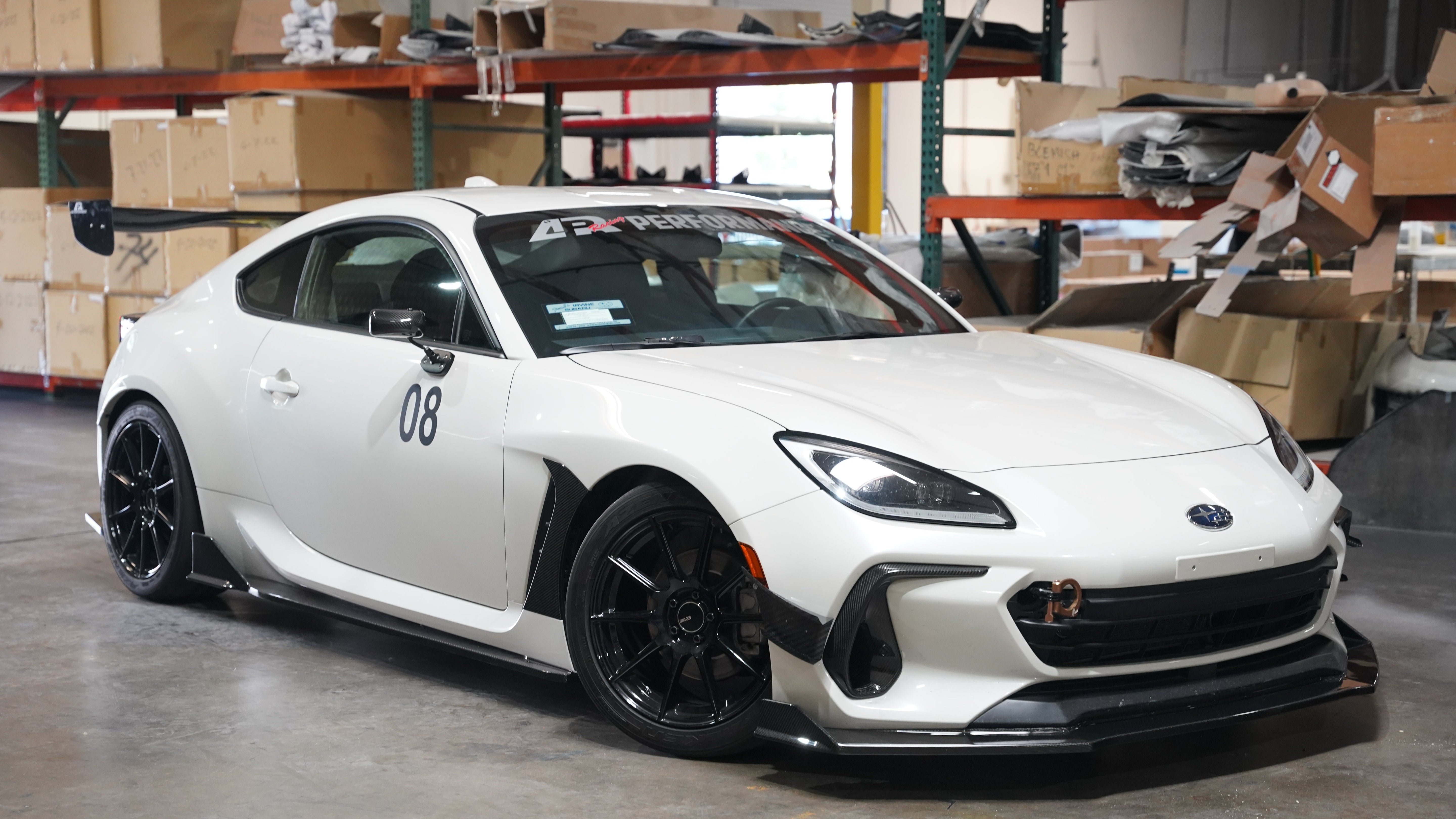 APR Carbon Fiber Front Bumper Canard Set (2022-2024 Subaru BRZ)