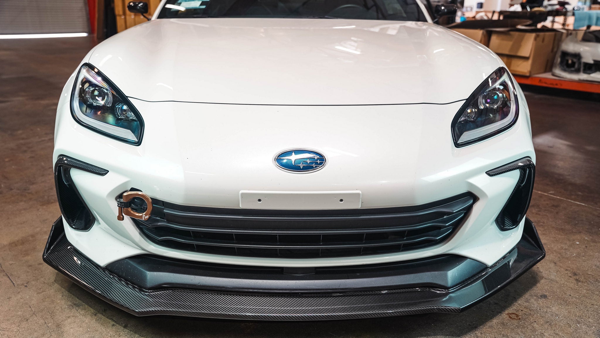 Deflector de aire delantero de fibra de carbono APR (Subaru BRZ 2022-2024)