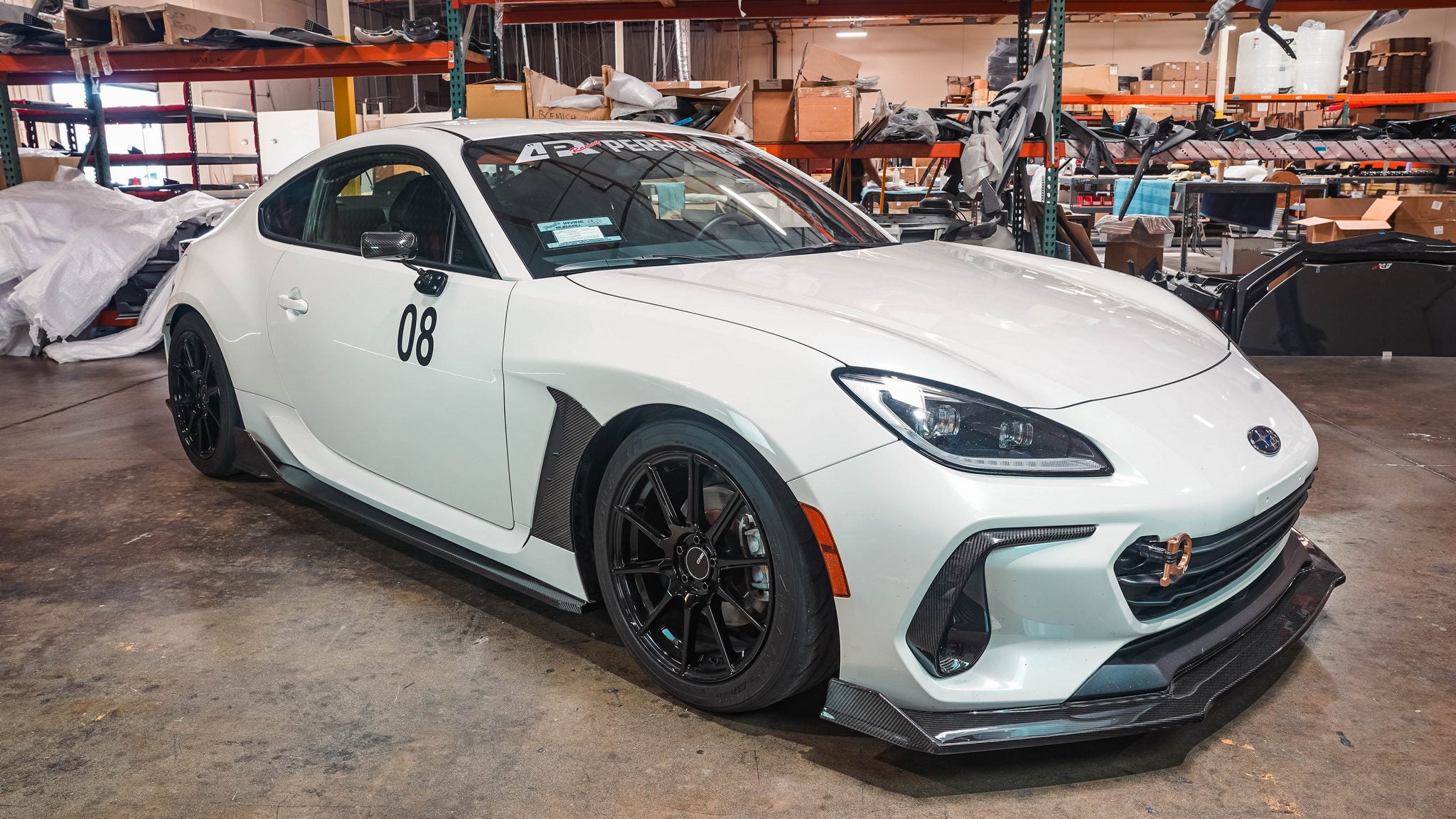 Deflector de aire delantero de fibra de carbono APR (Subaru BRZ 2022-2024)