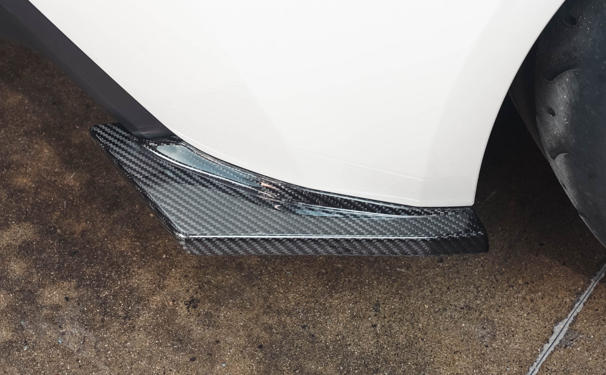 APR Carbon Fiber Rear Bumper Skirts (2022-2024 Toyota GR86/Subaru BRZ)