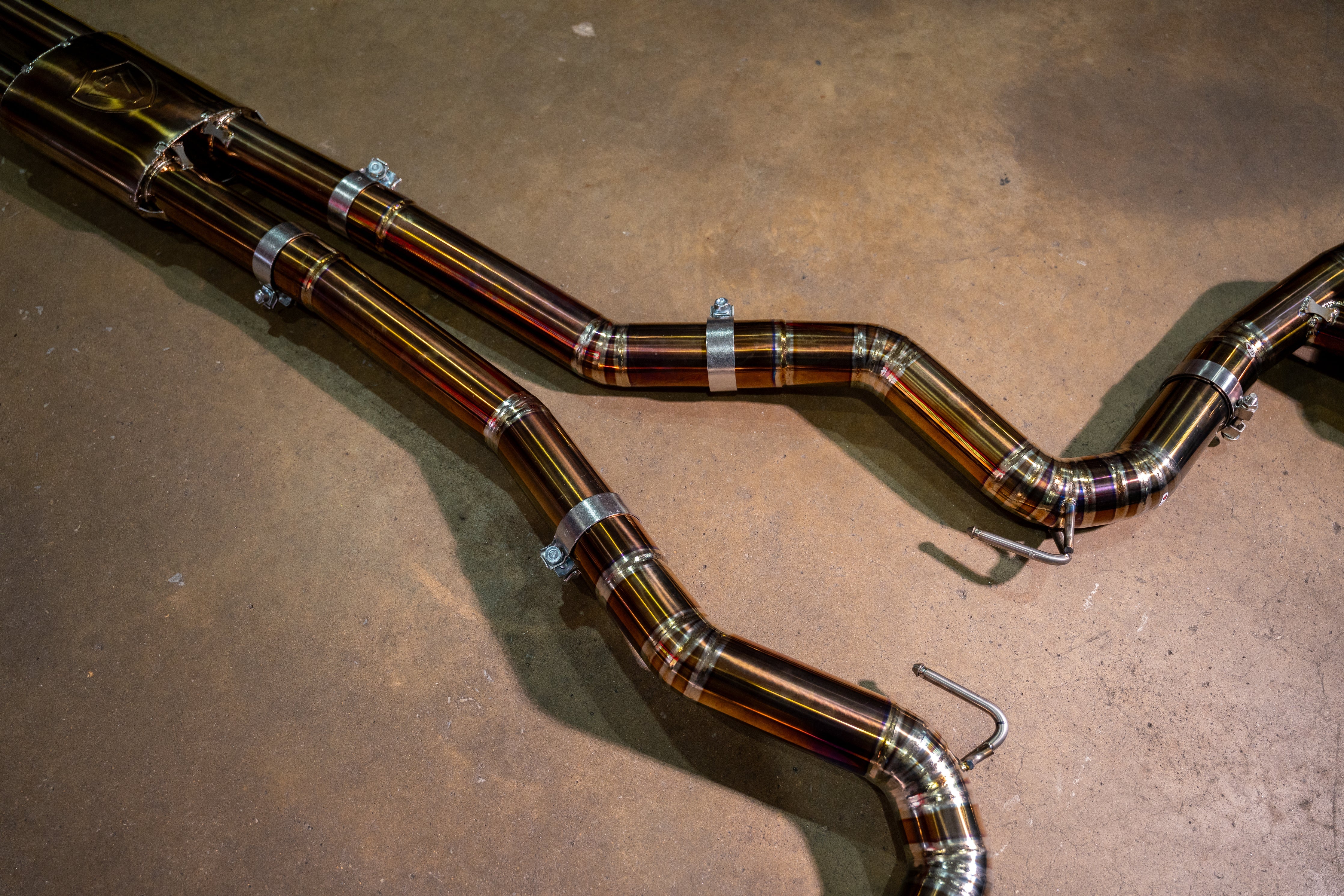 Valvetronic フォード マスタング GT S550 Valved スポーツ エキゾーストシステム