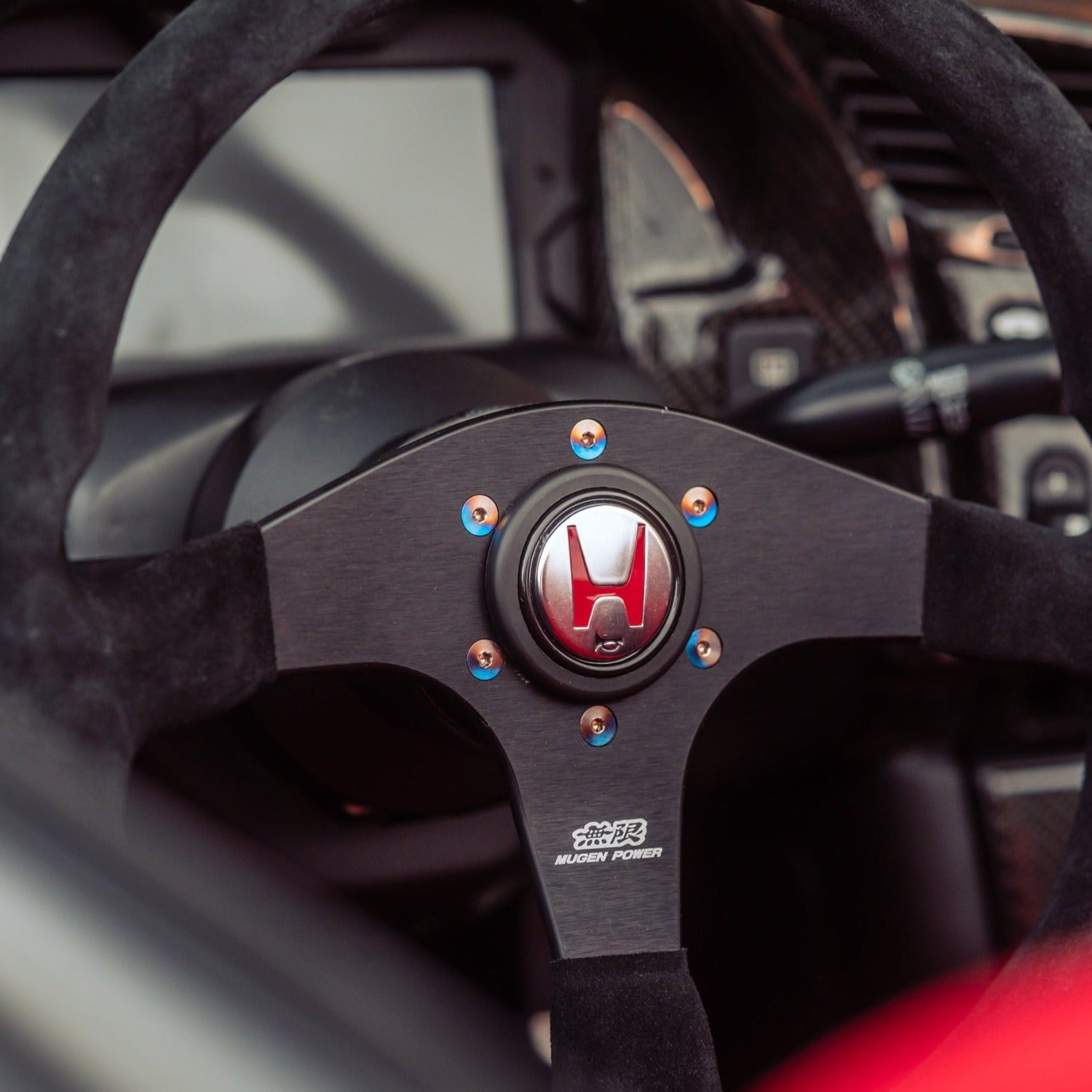 JDC Titanium Steering Wheel Bolts - 2