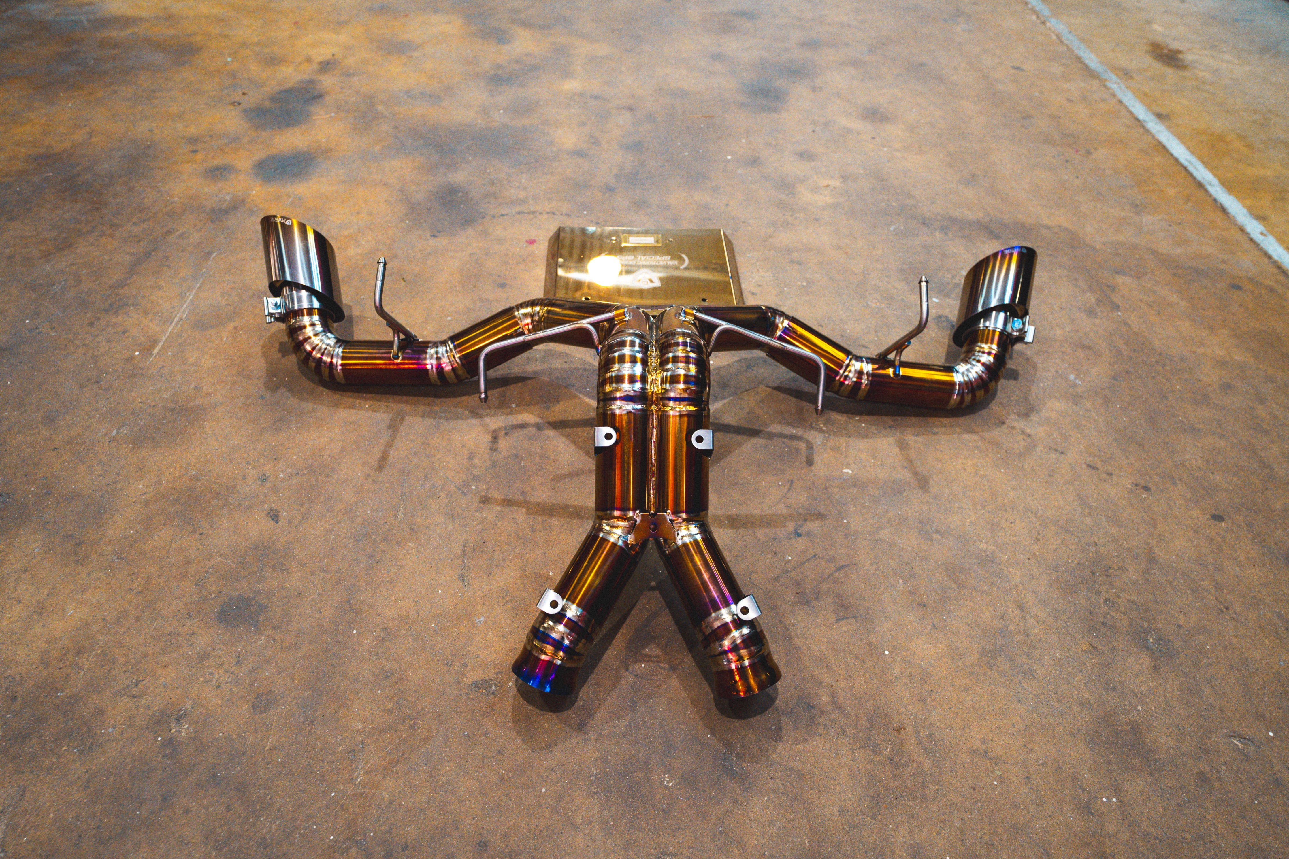 Valvetronic Mclaren 570S / 620R F1 Race Exhaust System