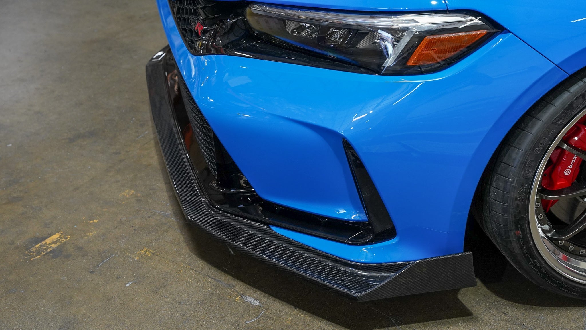 APR Carbon Fiber Front Air Dam/ Lip (2023+ Honda FL5 Civic Type R)