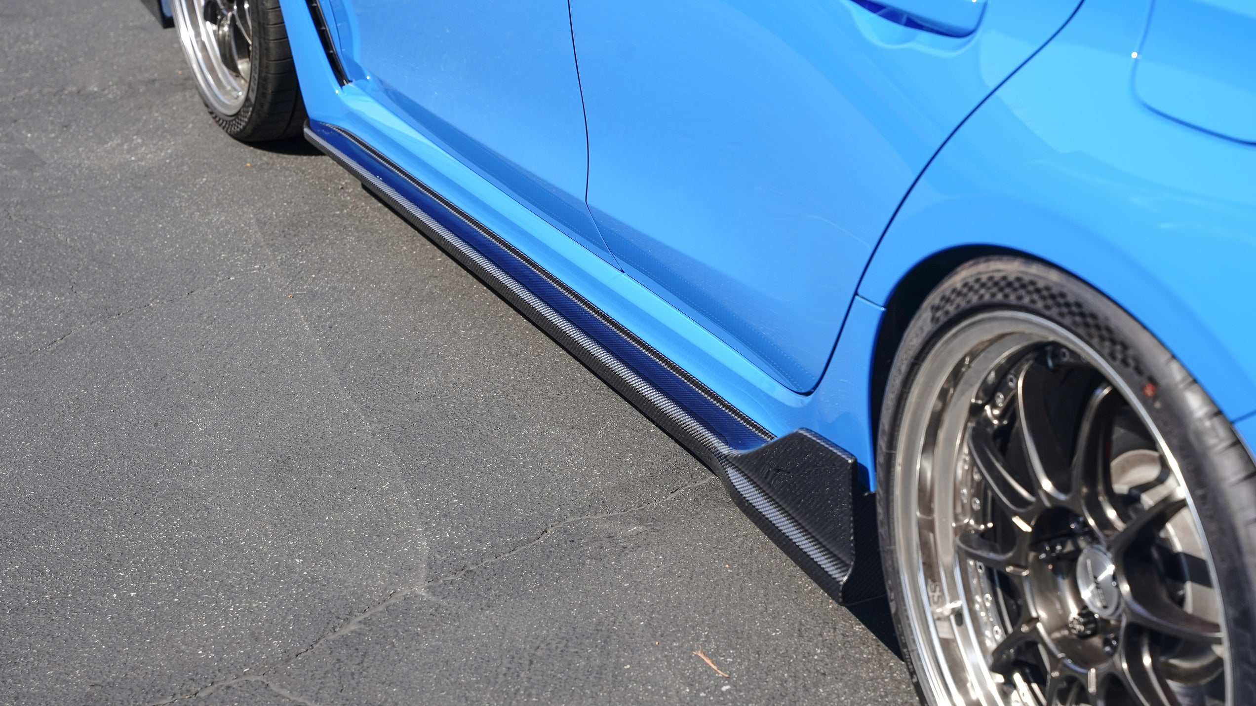 APR Carbon Fiber Side Rocker Extensions/ Side Skirt (2023+ Honda FL5 Civic Type R)