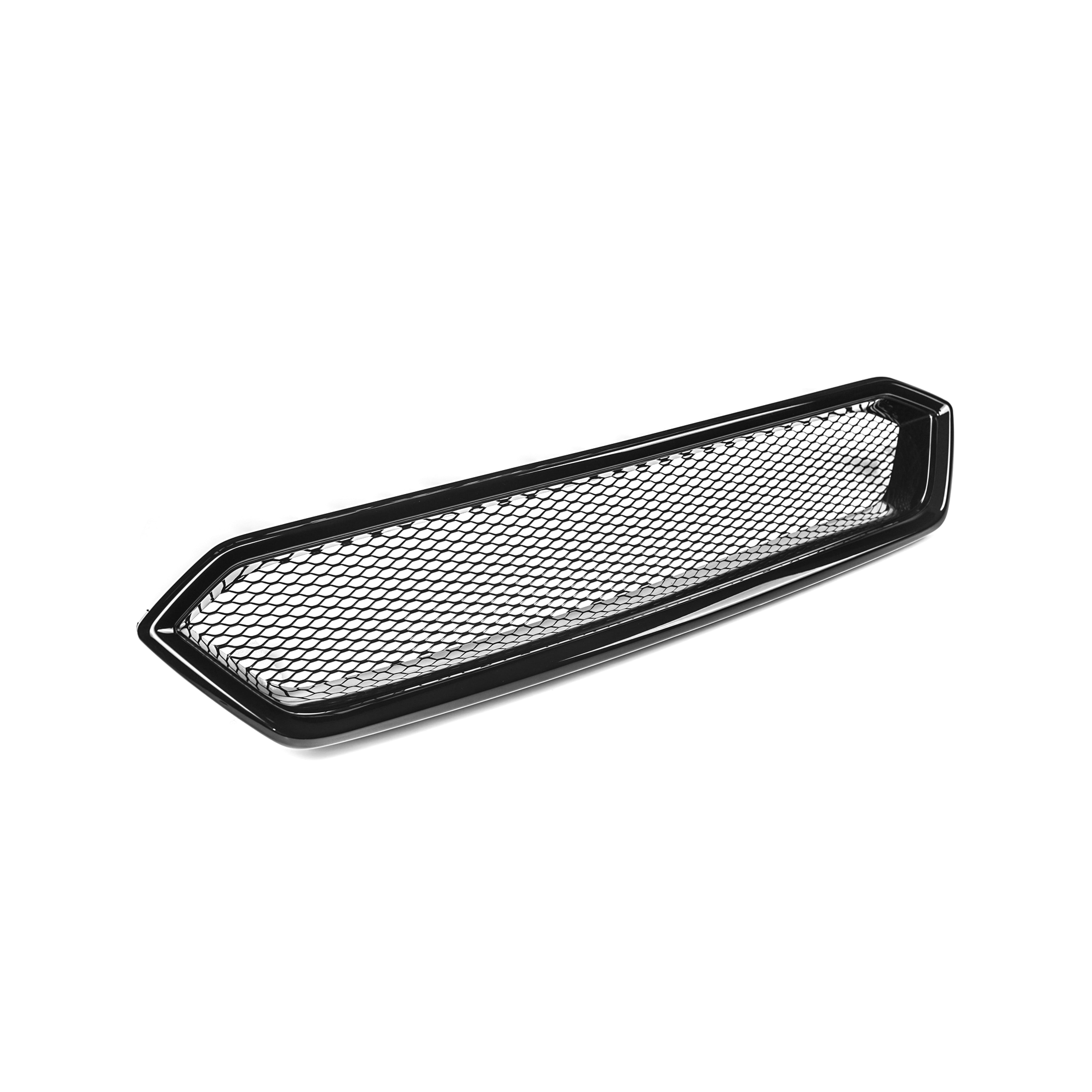 JDMuscle CS Style V2 Front Bumper Grille-Paint Matched/Gloss Black (18-21 WRX/STI)
