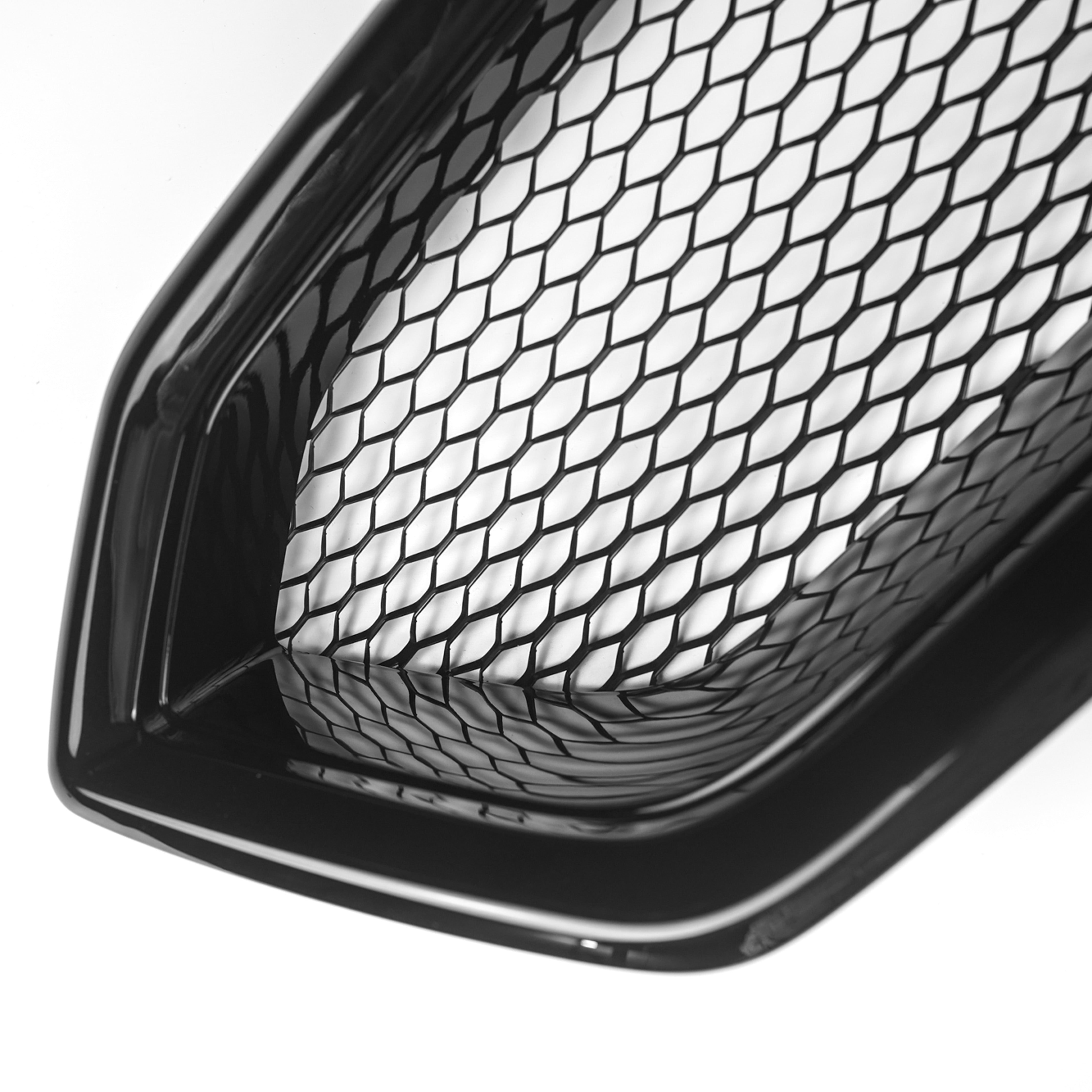 JDMuscle CS Style V2 Front Bumper Grille-Paint Matched/Gloss Black (18-21 WRX/STI)