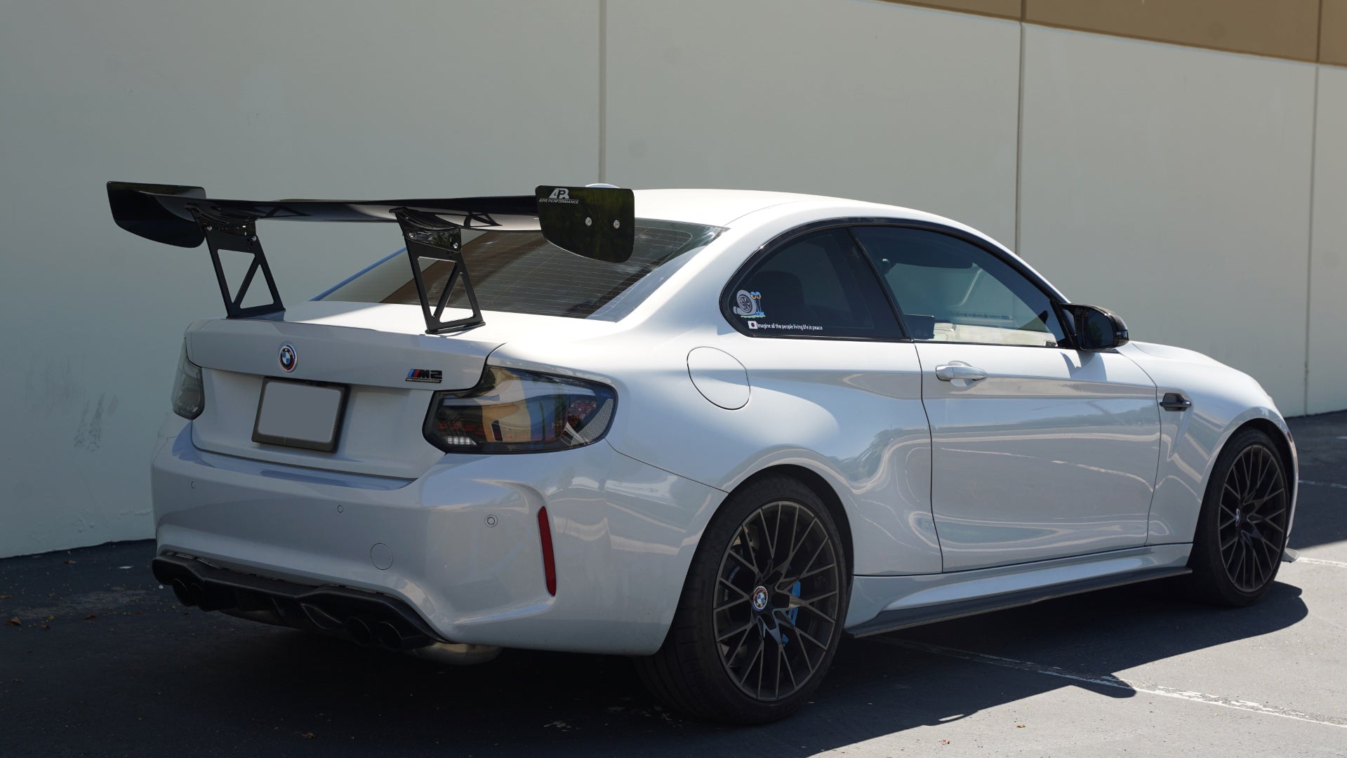 APR GTC-300 Carbon Fiber Adjustable Wing (BMW F87 M2)