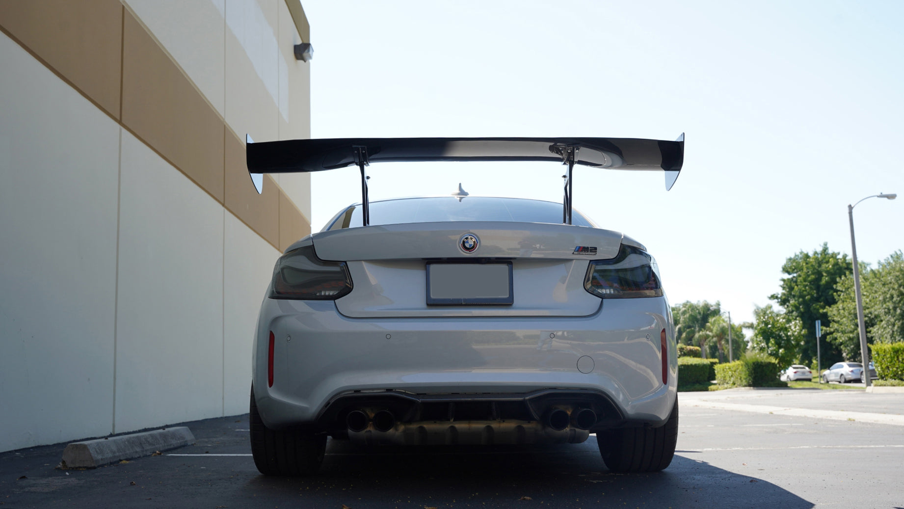 APR GTC-300 Carbon Fiber Adjustable Wing (BMW F87 M2)