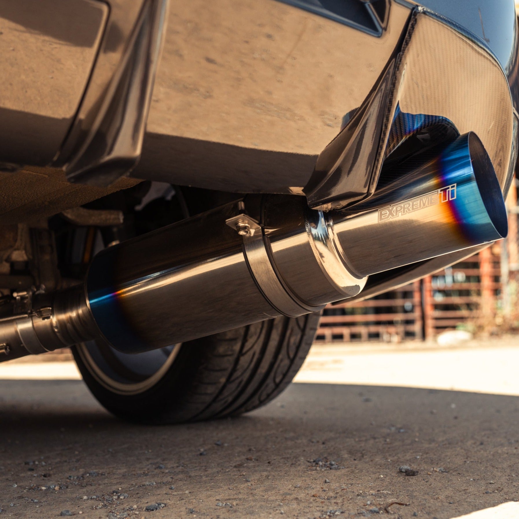 Tomei Titanium Single Exit Catback Exhaust (Evo 7/8/9) - 3