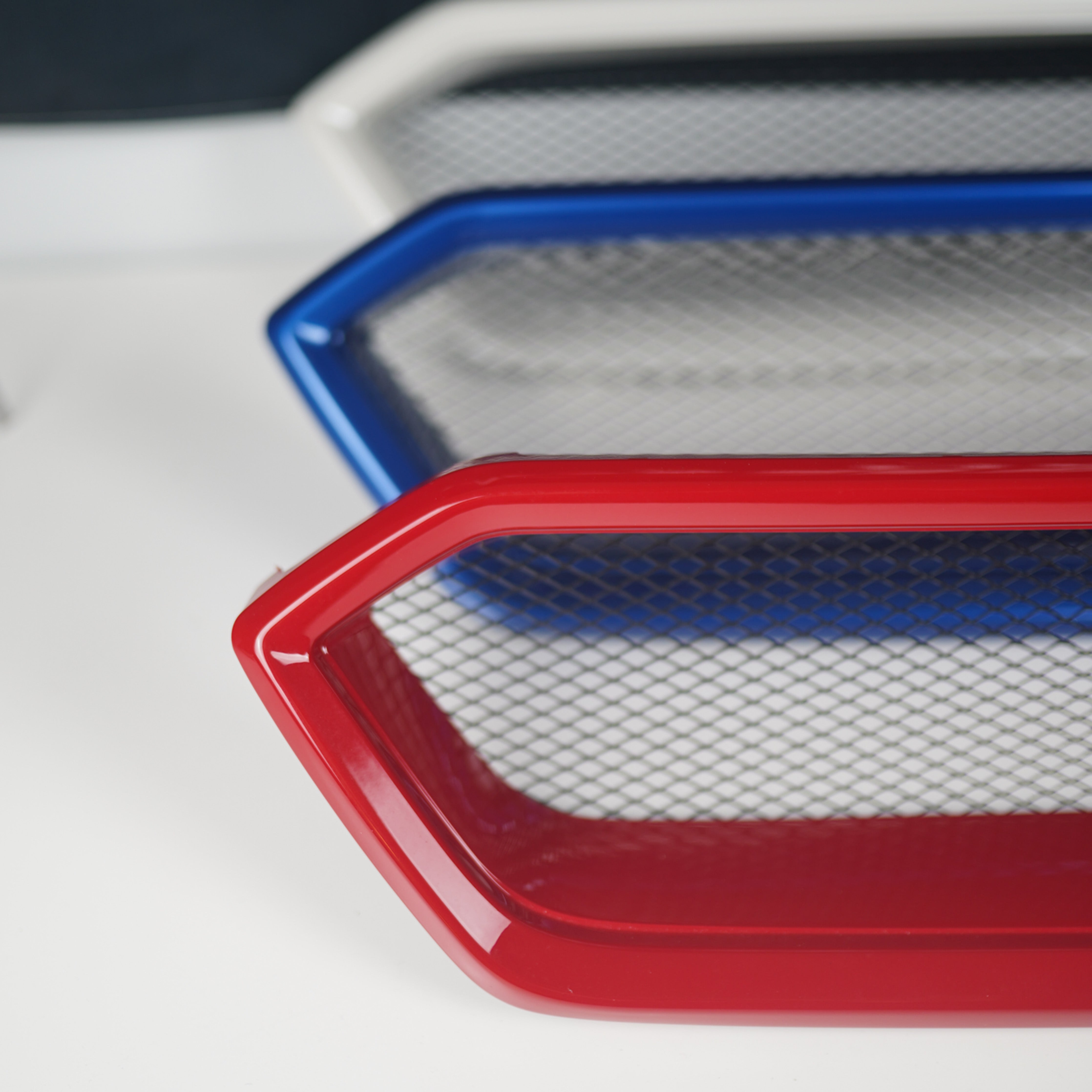 JDMuscle CS Style V2 Front Bumper Grille-Paint Matched/Gloss Black (18-21 WRX/STI)
