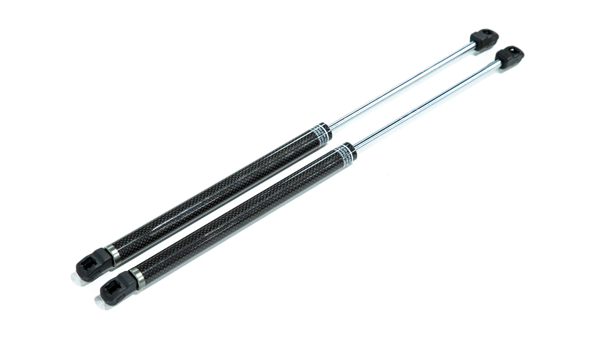 Puntales de capó OLM con revestimiento de fibra de carbono - WRX 2022+