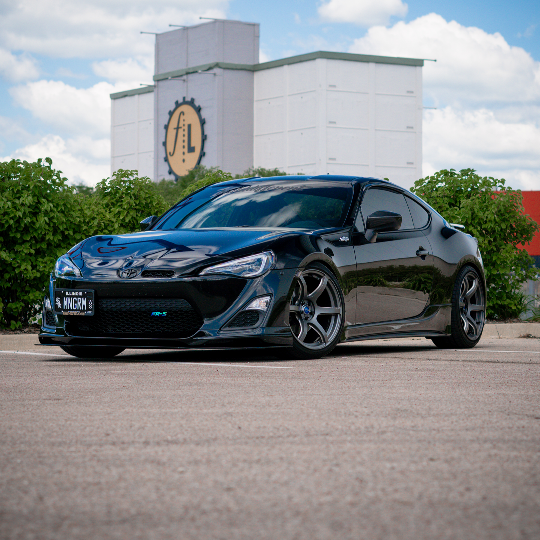 Lit Logos FRS Grill Badge | 2013-2016 FRS