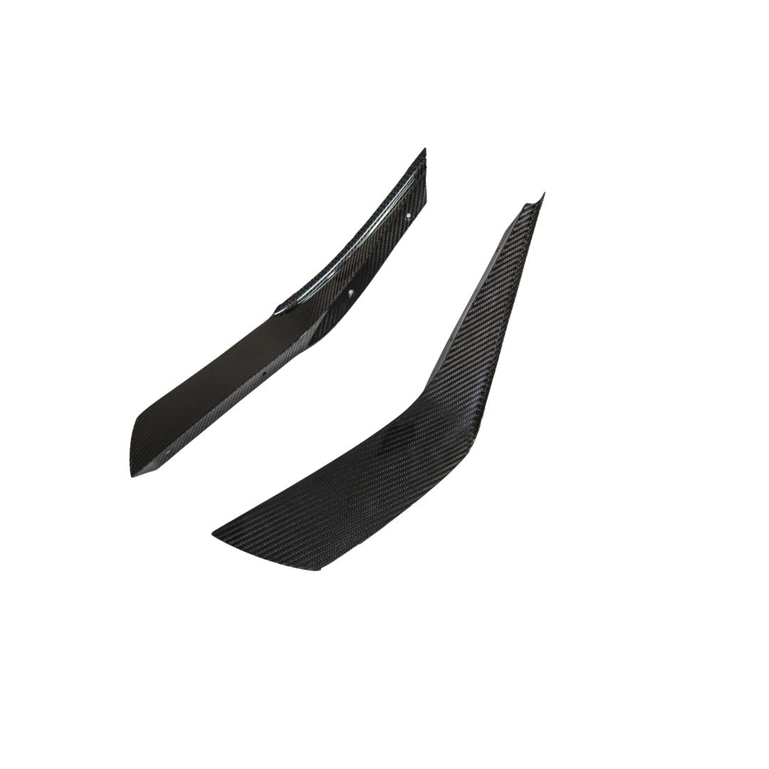 APR Carbon Fiber Front Bumper Canards (2024+ Ford Mustang S650 Dark Horse)