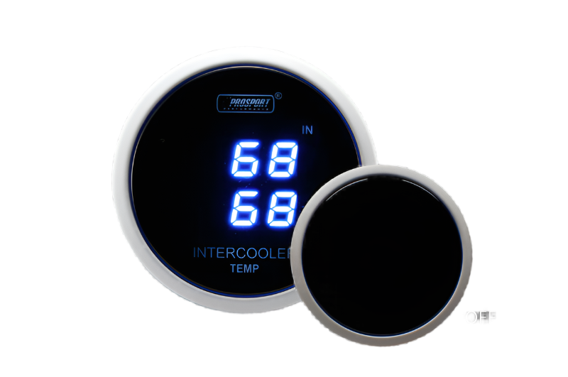 Prosport 2-1/16" Digital Dual Intercooler air temperature gauge