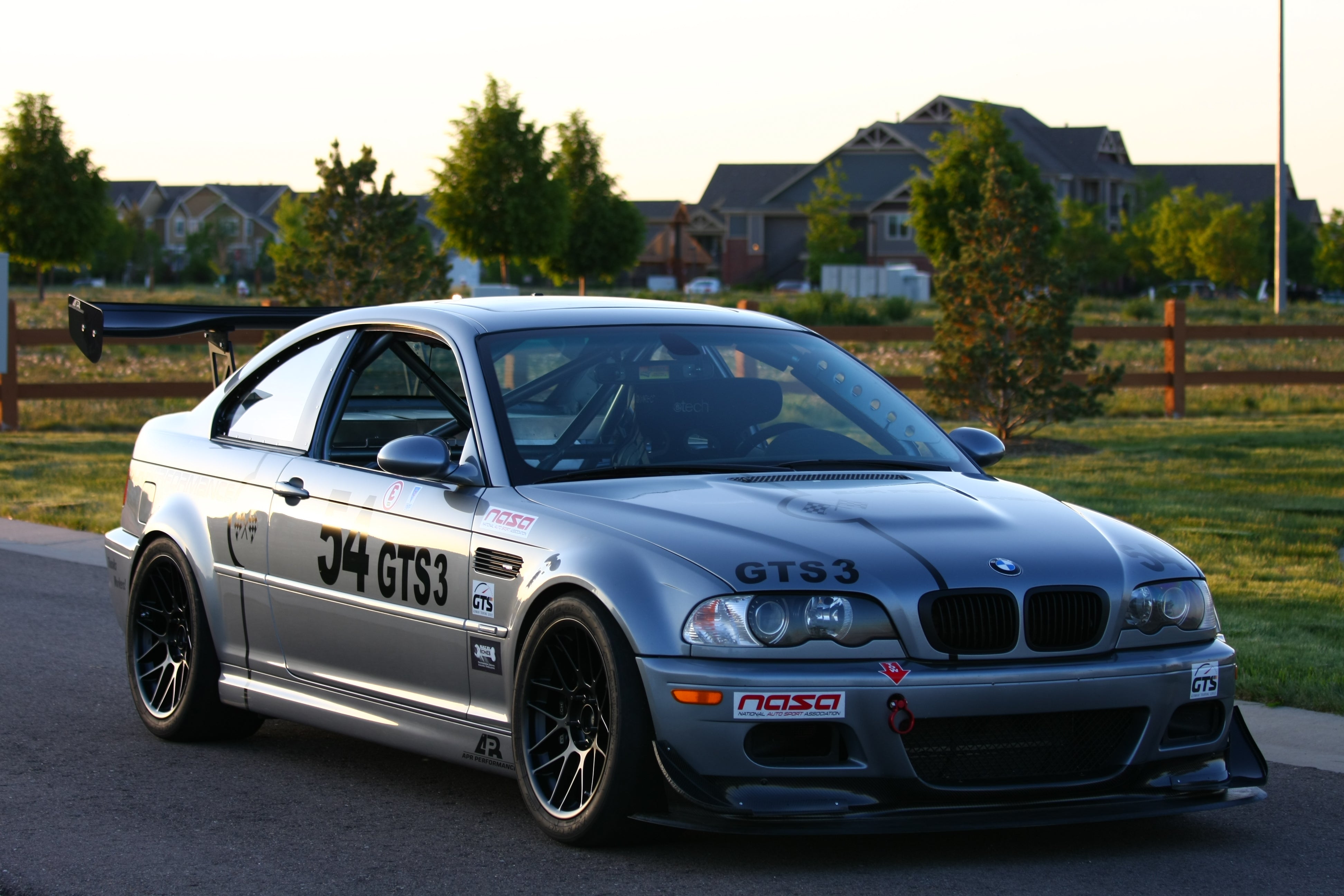 APR GTC-300 Carbon Fiber Adjustable Wing (2001-2006 BMW E46 3-Series/M3)