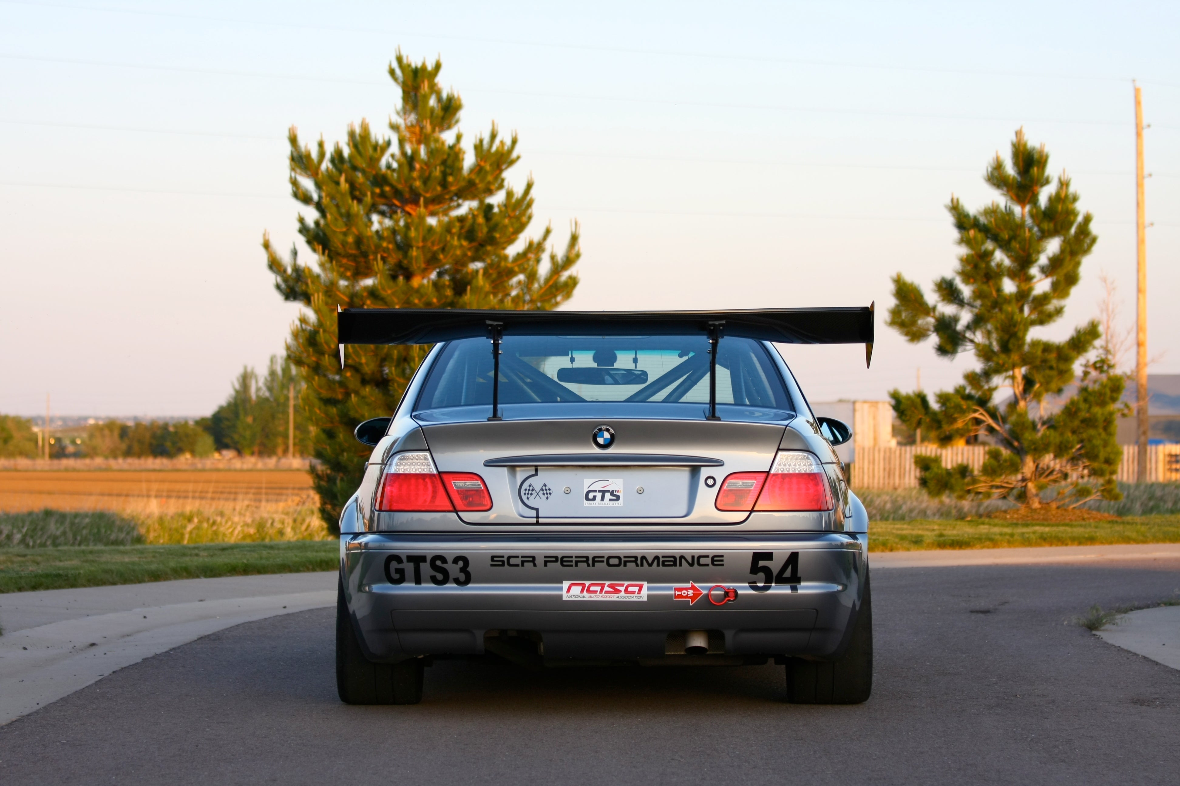 APR GTC-300 Carbon Fiber Adjustable Wing (2001-2006 BMW E46 3-Series/M3)