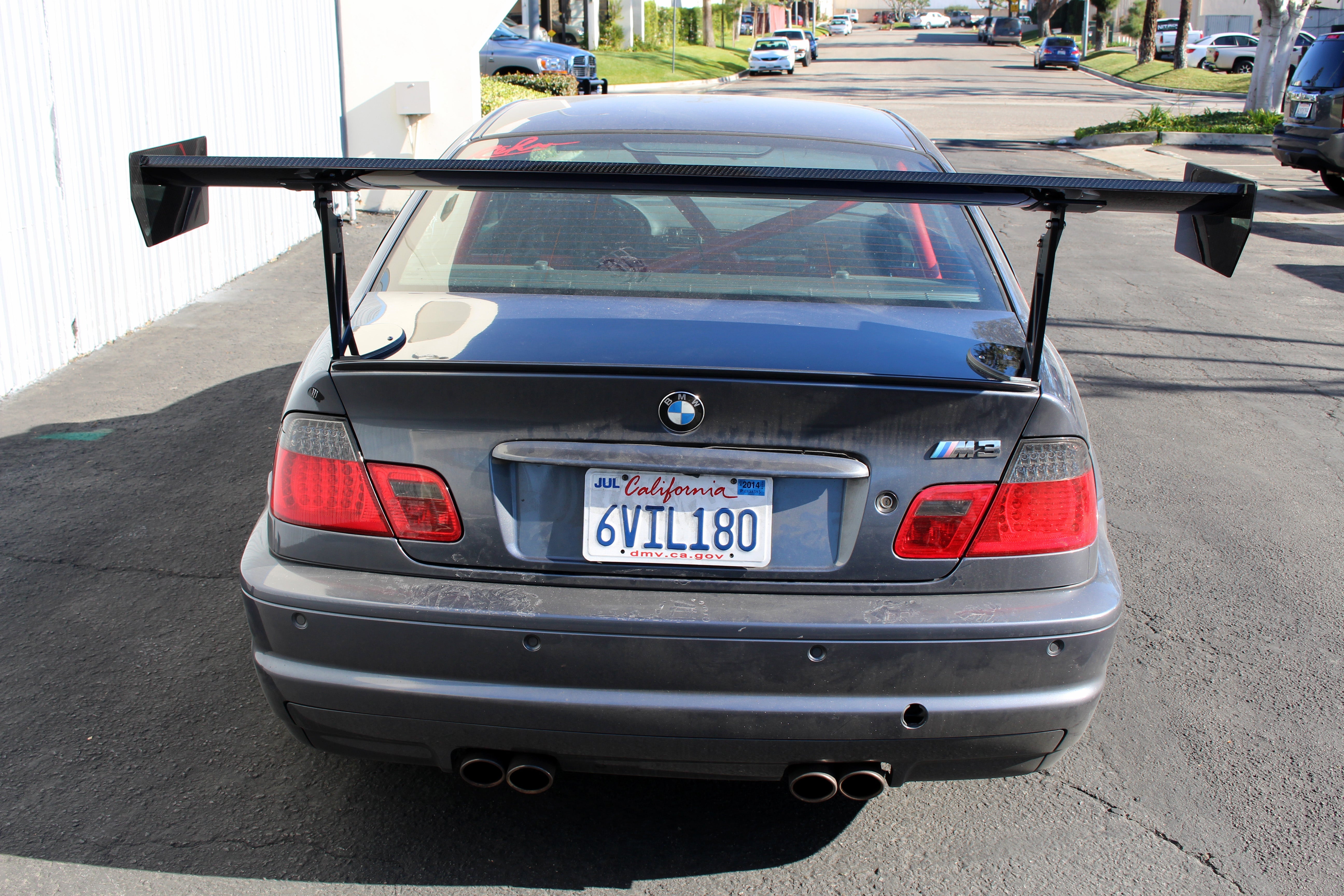 Alerón ajustable de fibra de carbono APR GT-250 (BMW E46 Coupé)