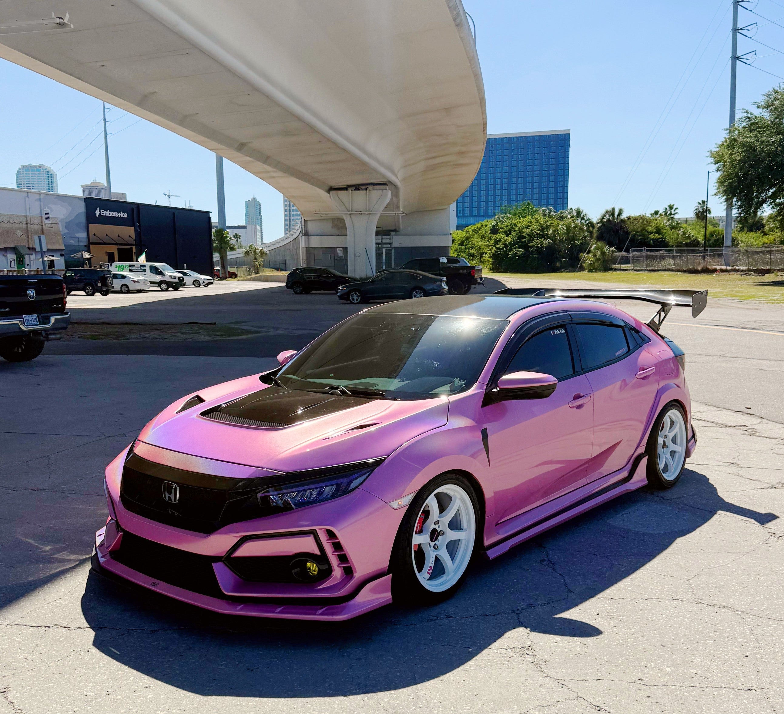 Faros delanteros RGB de la serie Gamma de OLM - Honda Civic 2016-2021