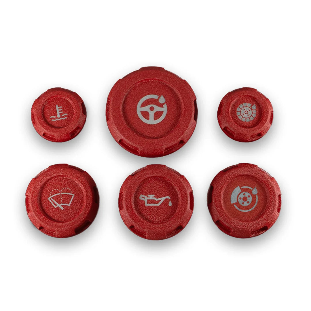 Tapas del compartimento del motor Billetworkz - Subaru WRX/STI 2002-2007