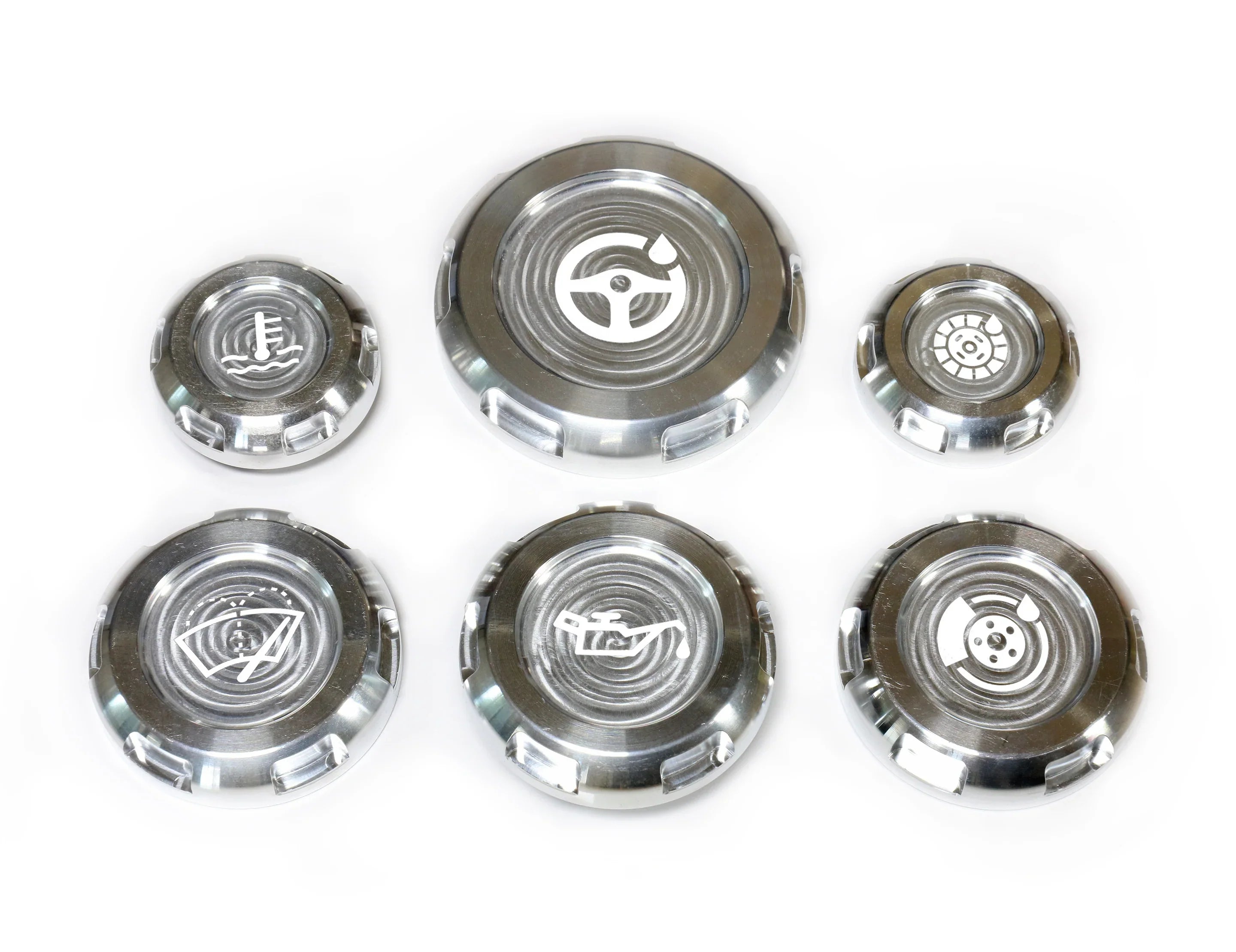Tapas del compartimento del motor Billetworkz (Subaru Legacy GT 2005-2009)