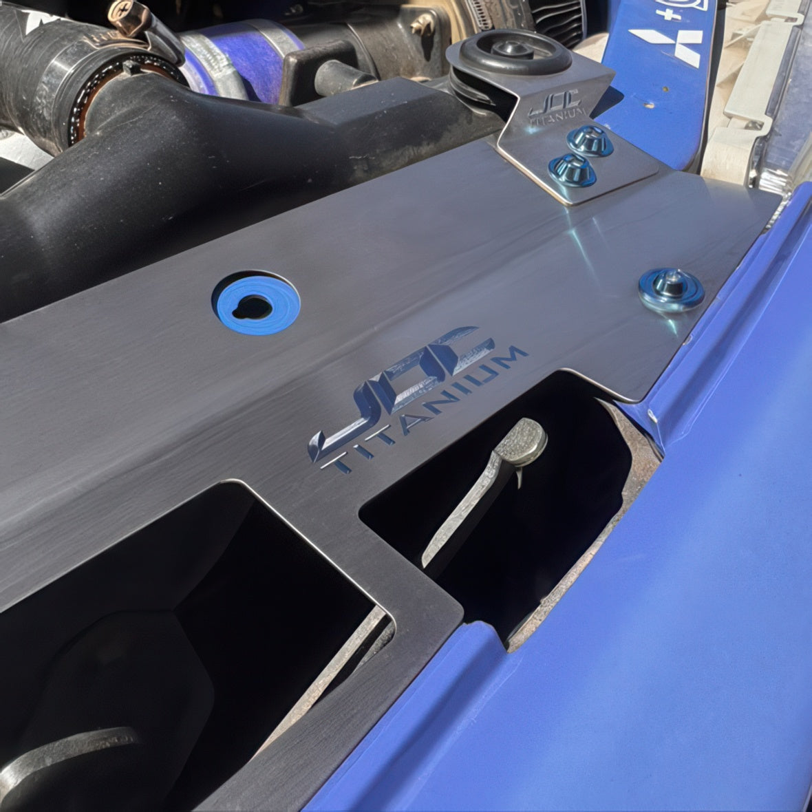 JDC Titanium Radiator Cooling Shroud (Evo 5/6)