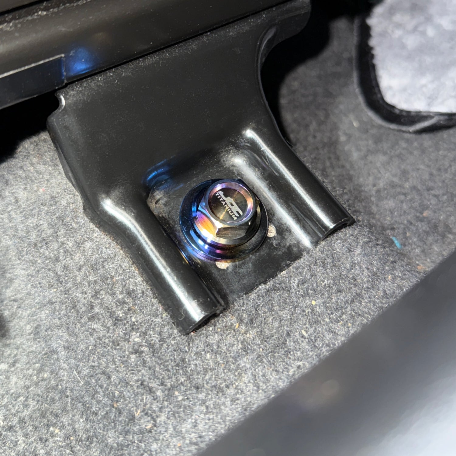 JDC Titanium Front Seat Bracket Hardware Kit (Evo 7/8/9)