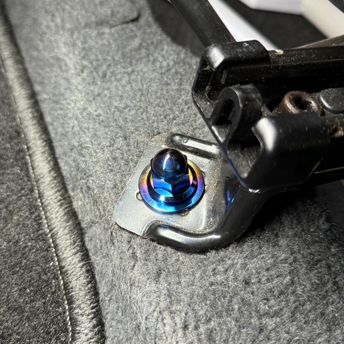 JDC Titanium Front Seat Bracket Hardware Kit (Evo 7/8/9)