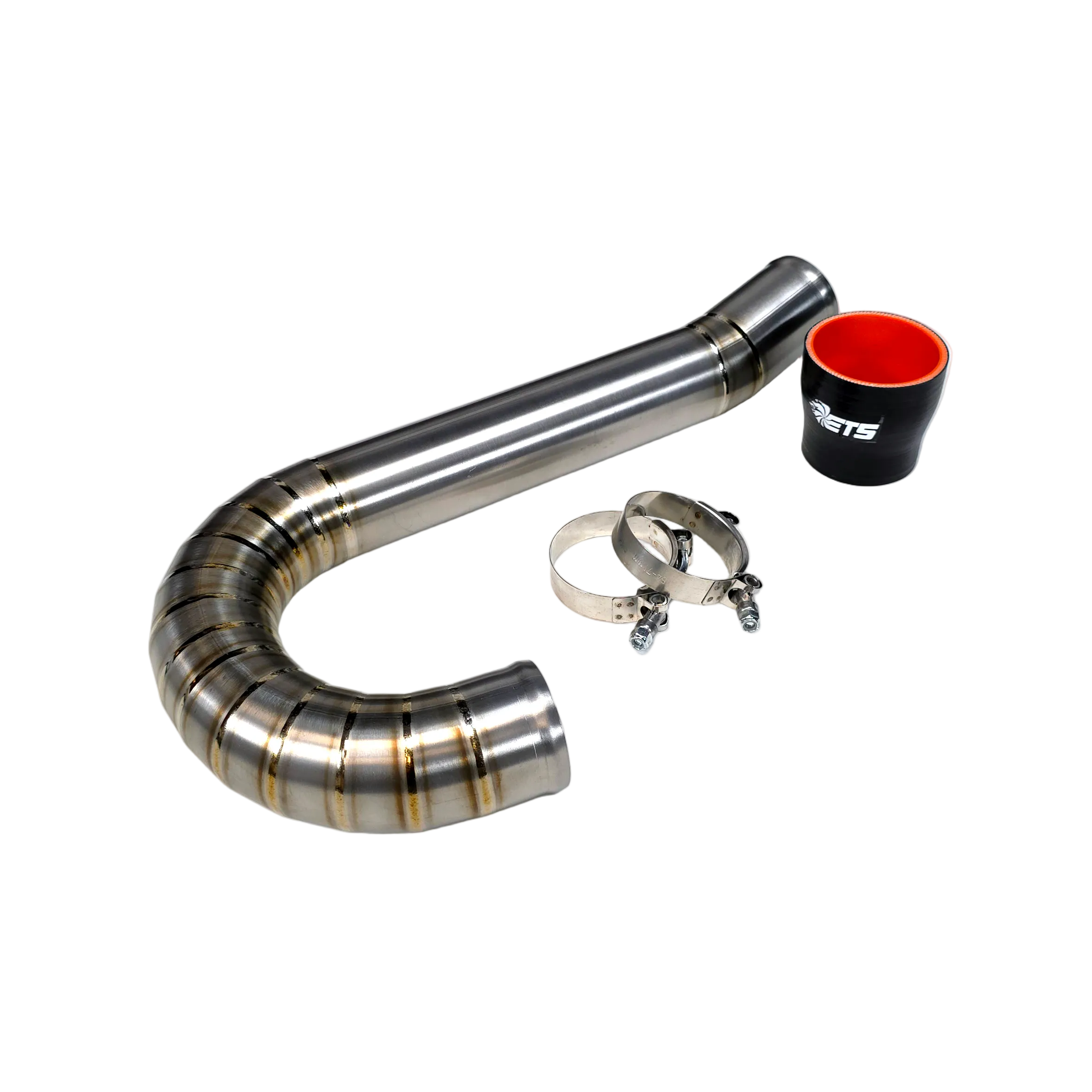 ETS Titanium LP2 Lower Intercooler Piping Kit (03-06 Mitsubishi Evo 8/9)