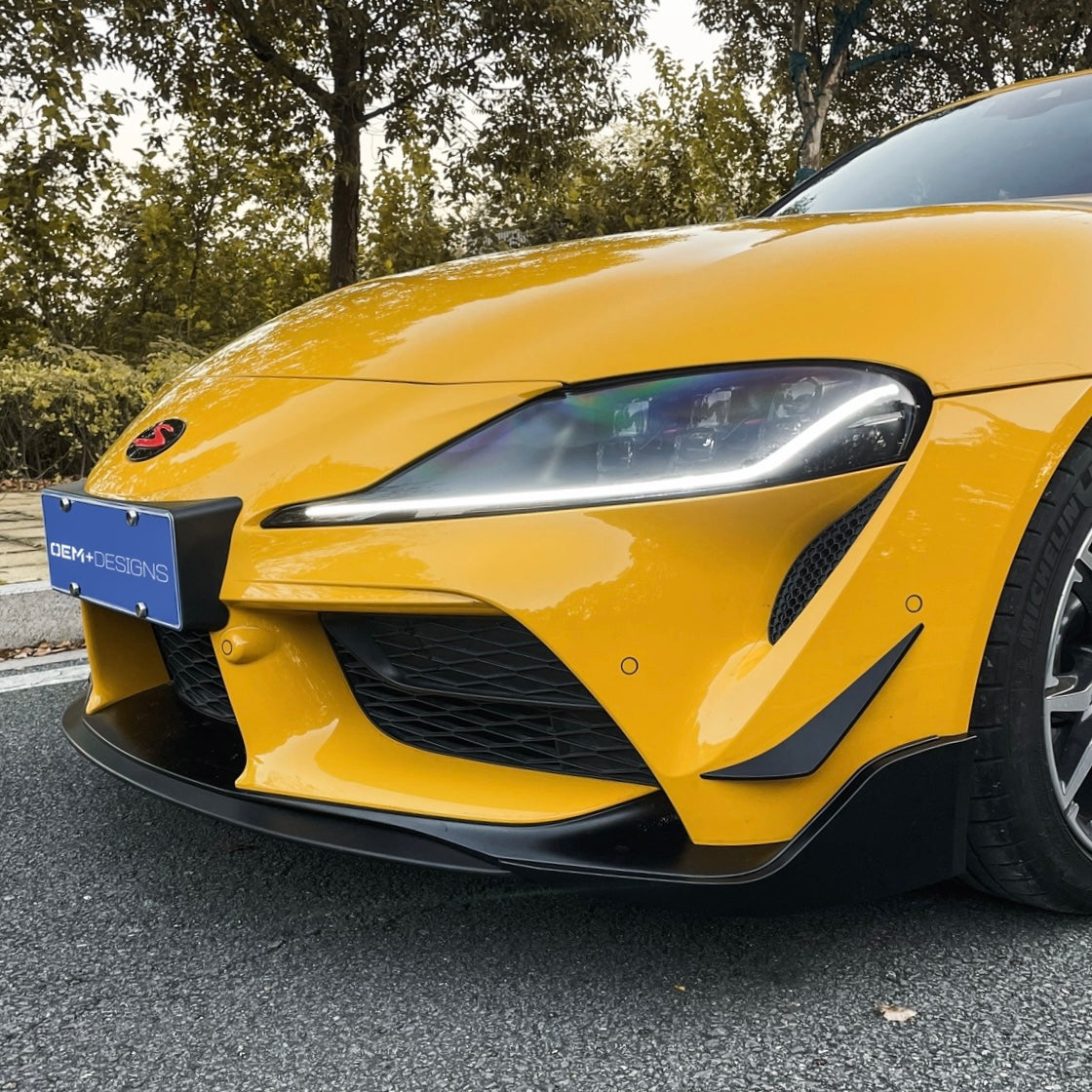 OEM+ Designs Front Splitter for GR Supra (A90/91) (OEMPD-A90-FS-SB)