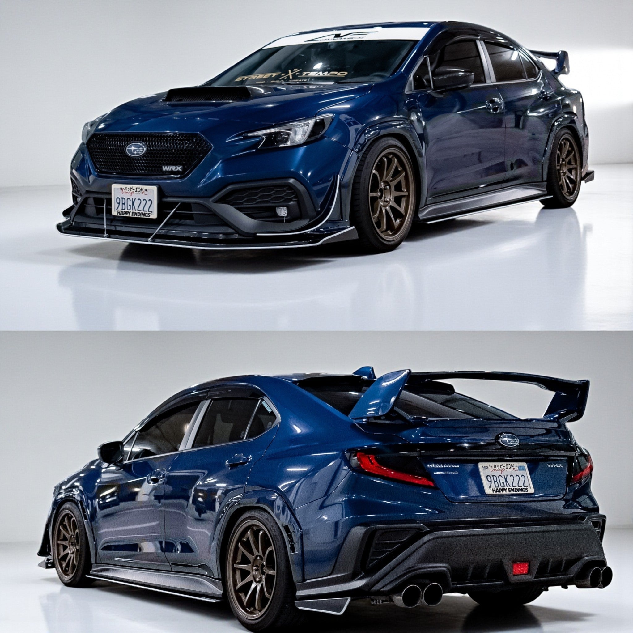 Aeroflow Dynamics Paint Matched Fender Flares (2022-2025 Subaru WRX)