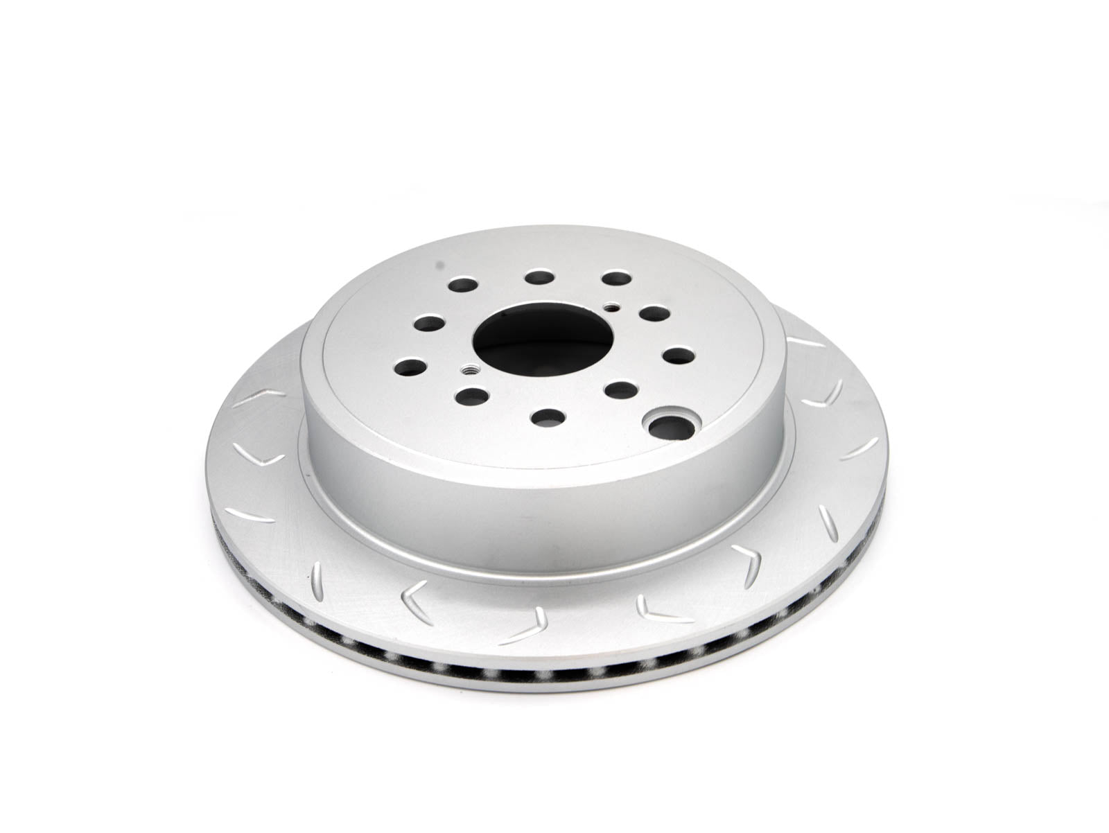 FactionFab Slotted Rear Rotor V2 Dual Drilled 5x100/114 Subaru WRX 2022+ 6mt / FR-S / BRZ / 86 2013+