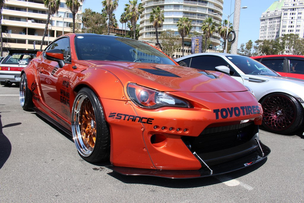 APR RB Version 2 Carbon Fiber Front Wind Splitter (2013-2016 Scion FR-S/ Subaru BRZ)