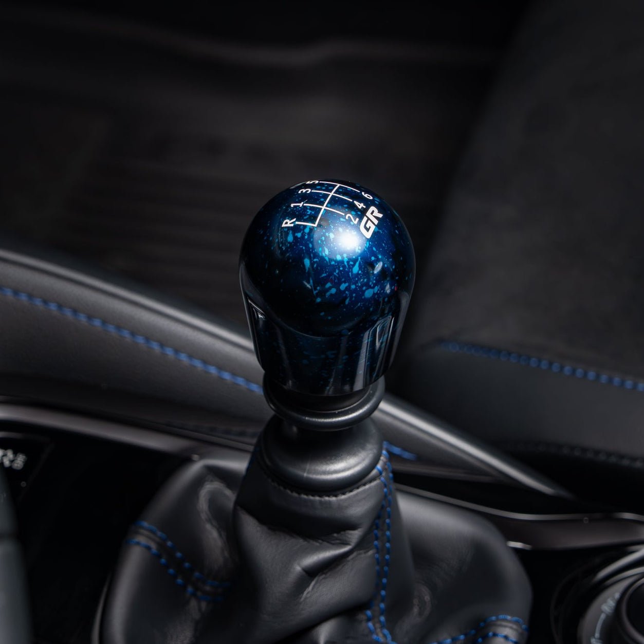 Billetworkz Cosmic Space Shift Knob 6 - Speed Standard GR Engraving for Toyota GR Corolla / Corolla Hatch - 1