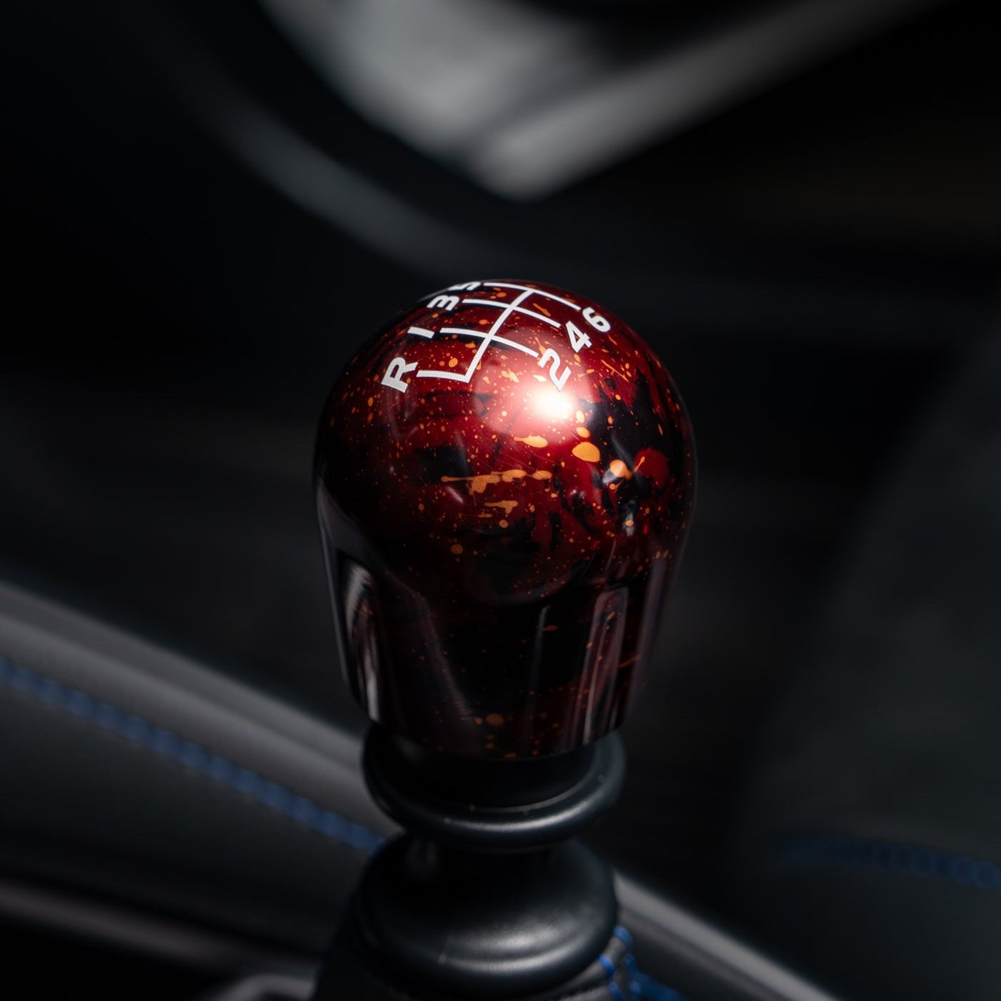 Billetworkz Cosmic Space Shift Knob 6 - Speed Velocity Engraving for Toyota GR Corolla / Corolla Hatch - 1