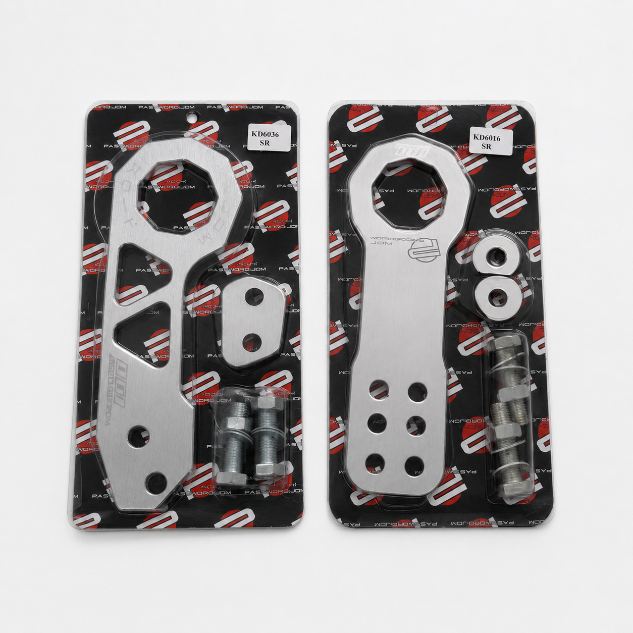 パスワード JDM ユニバーサル フロント/リア 牽引フック *クリアランス*