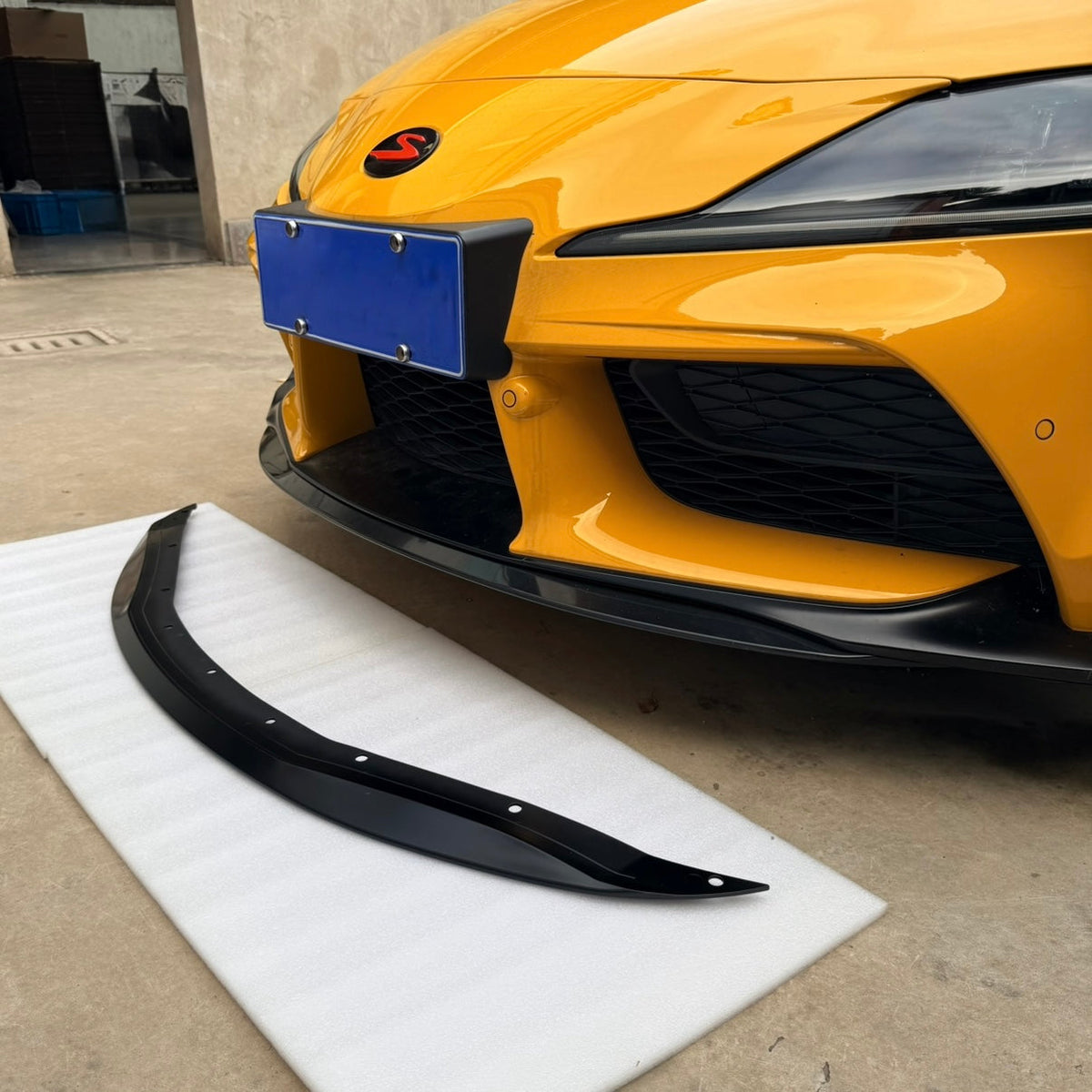 OEM+ Designs Front Splitter for GR Supra (A90/91) (OEMPD-A90-FS-SB)