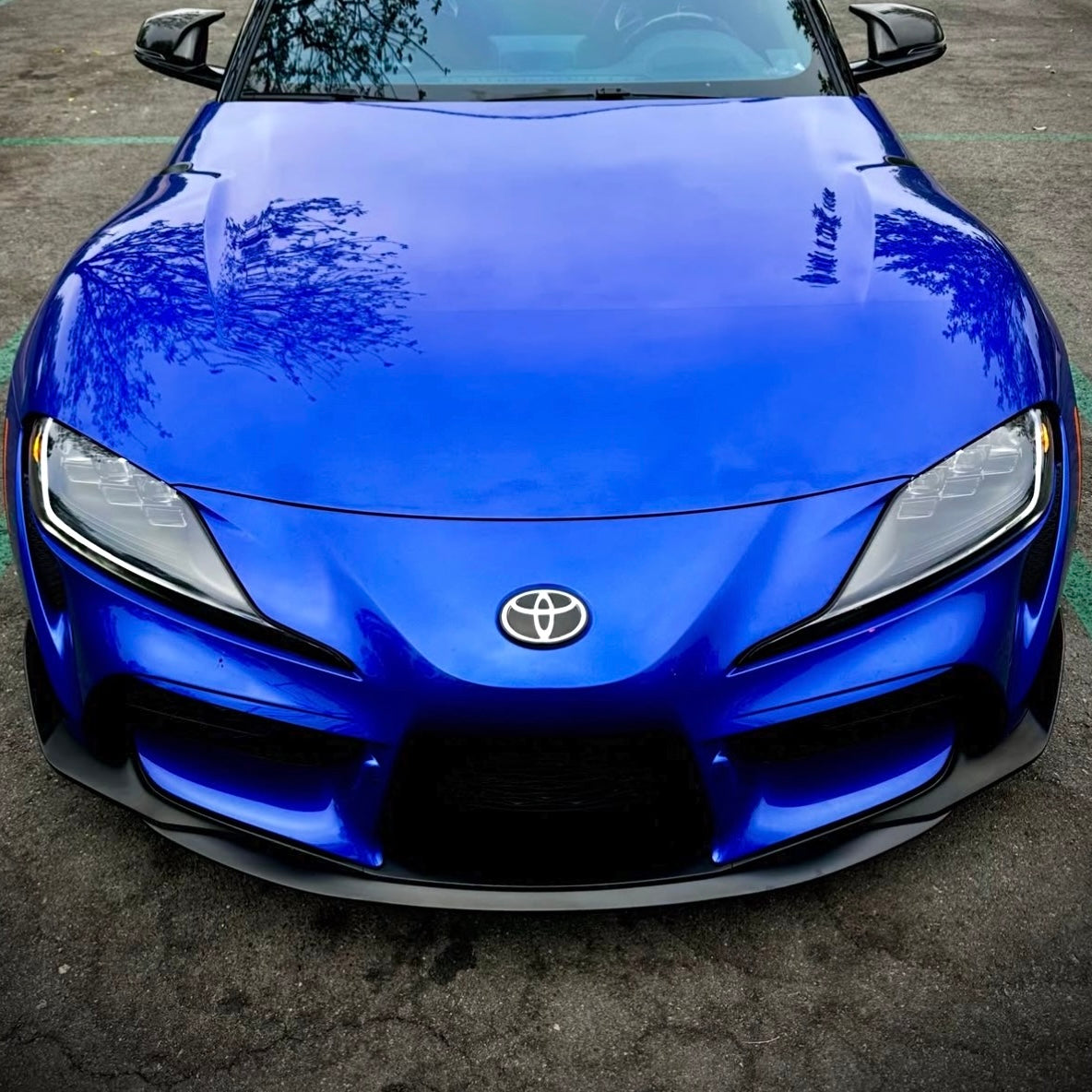 OEM+ Designs Front Splitter for GR Supra (A90/91) (OEMPD-A90-FS-SB)