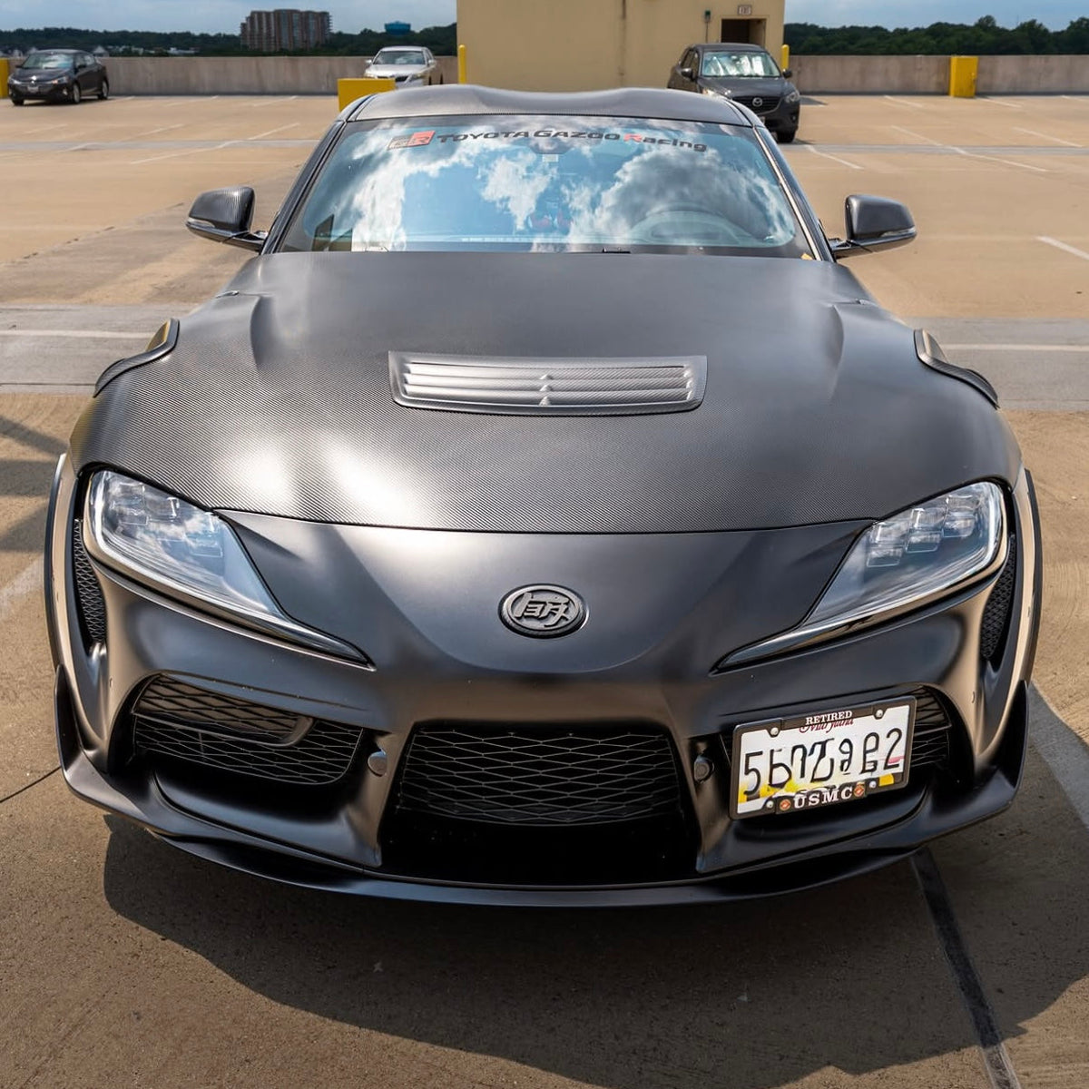 OEM+ Designs Front Splitter for GR Supra (A90/91) (OEMPD-A90-FS-SB)