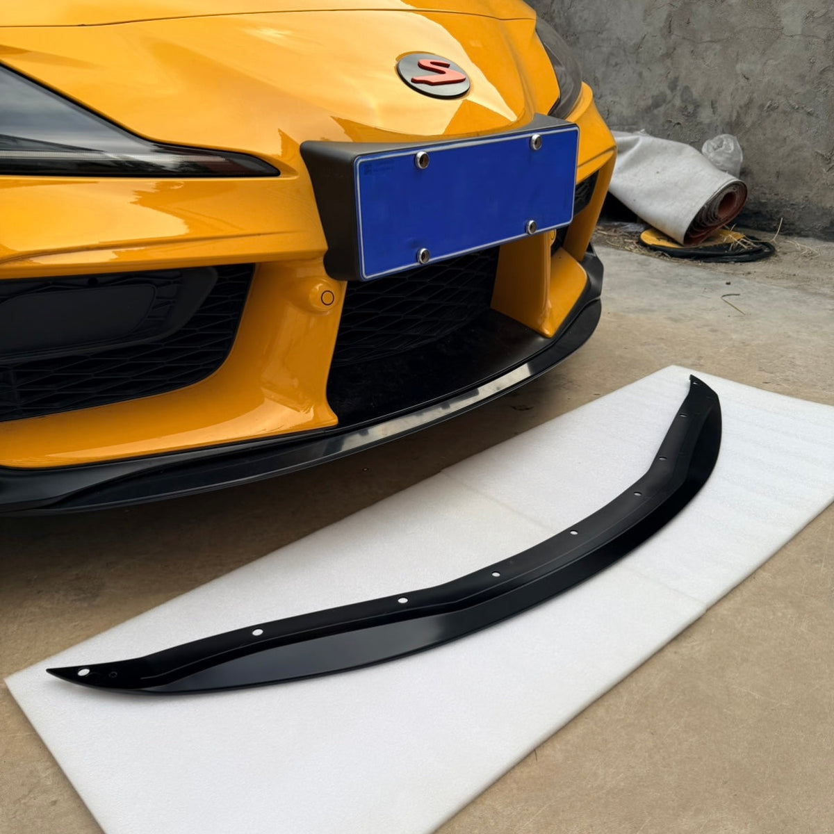 OEM+ Designs Front Splitter for GR Supra (A90/91) (OEMPD-A90-FS-SB)