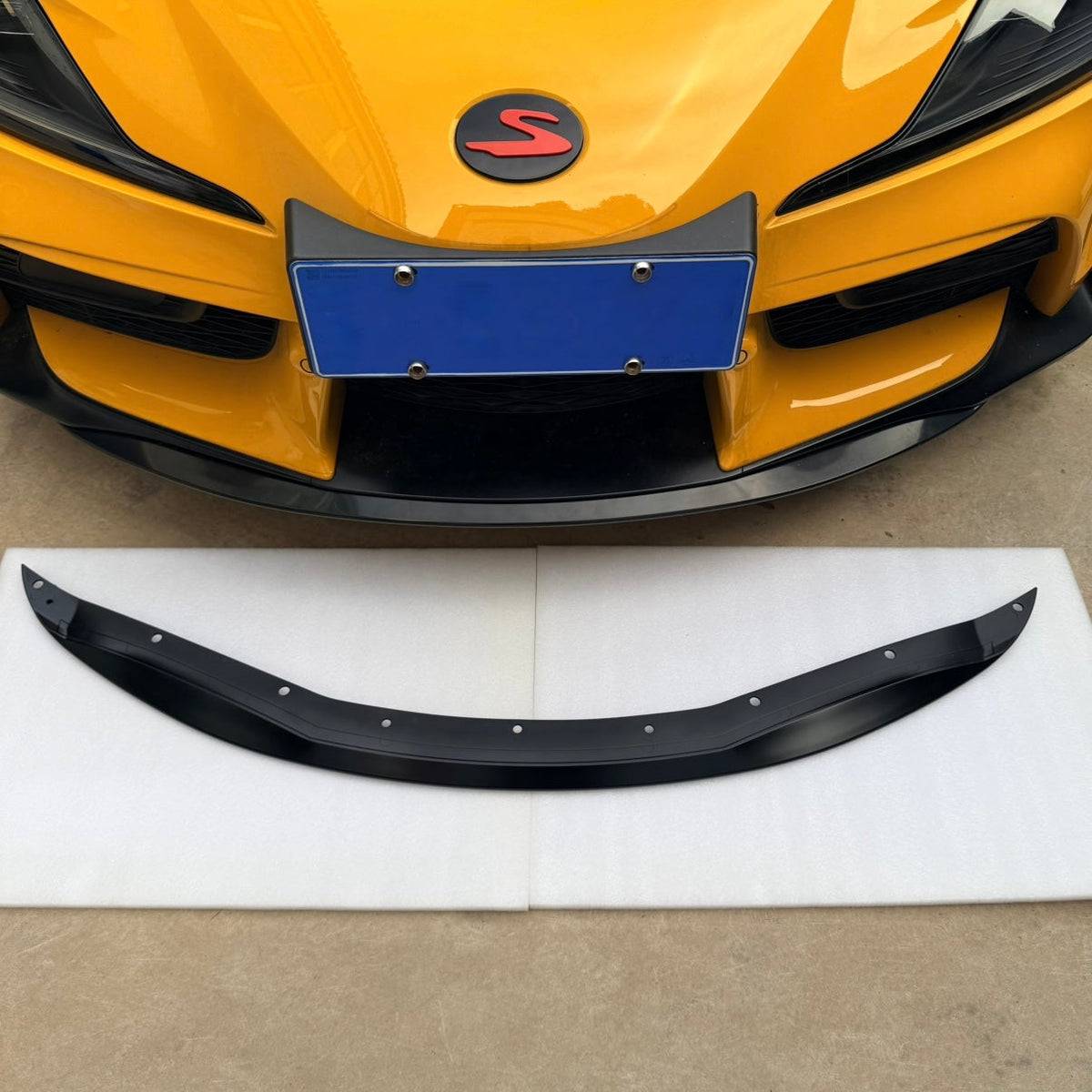 OEM+ Designs Front Splitter for GR Supra (A90/91) (OEMPD-A90-FS-SB)