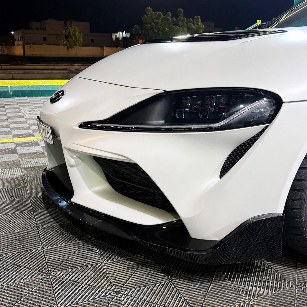 OEM+ Designs Front Splitter for GR Supra (A90/91) (OEMPD-A90-FS-SB)