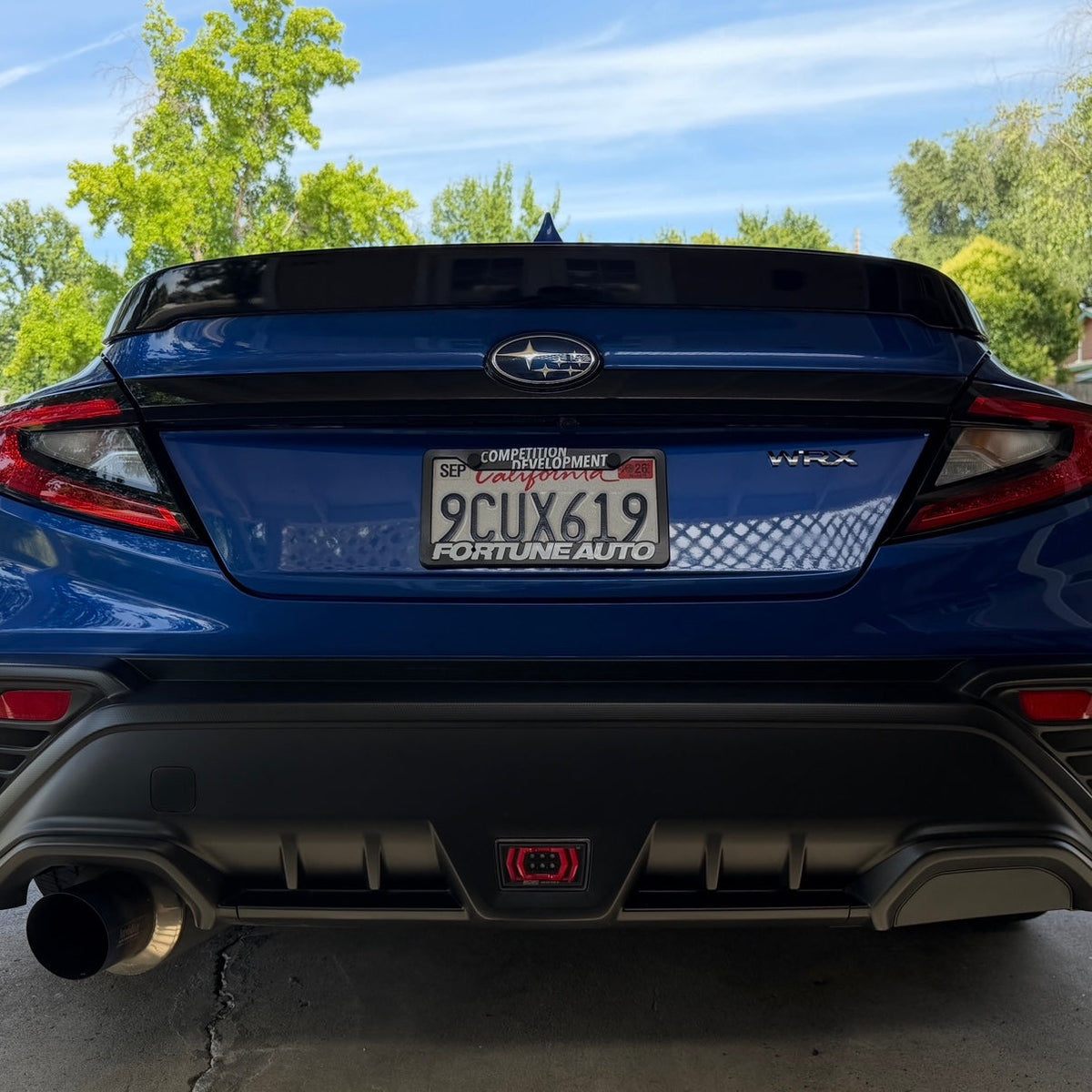 Exhaust Cover for Subaru WRX (VB) (OEMPD-VB-EC-LS)