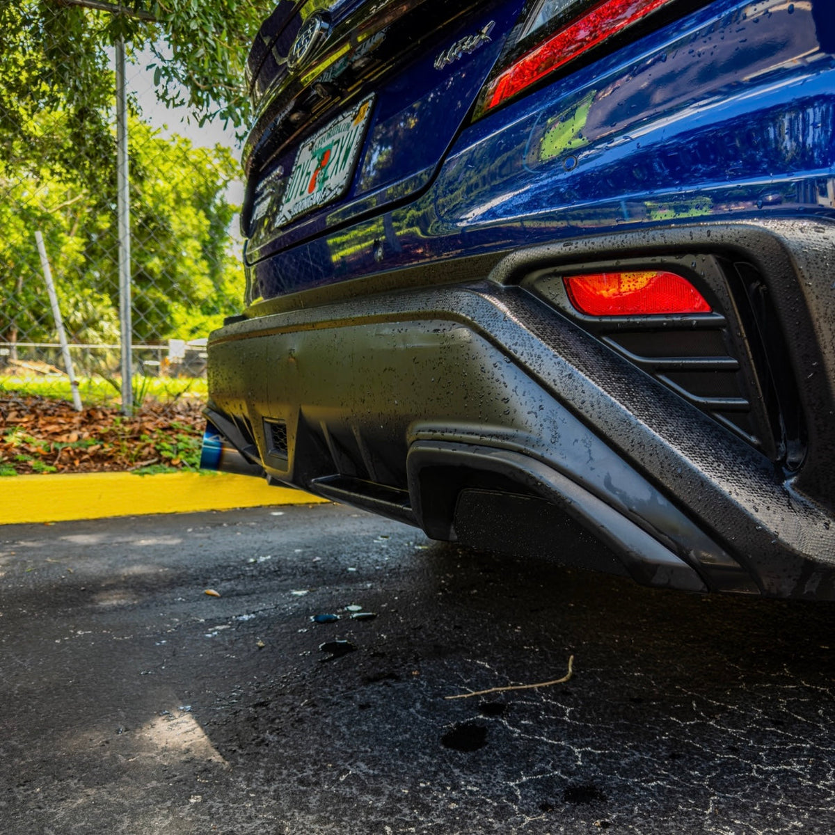Exhaust Cover for Subaru WRX (VB) (OEMPD-VB-EC-LS)