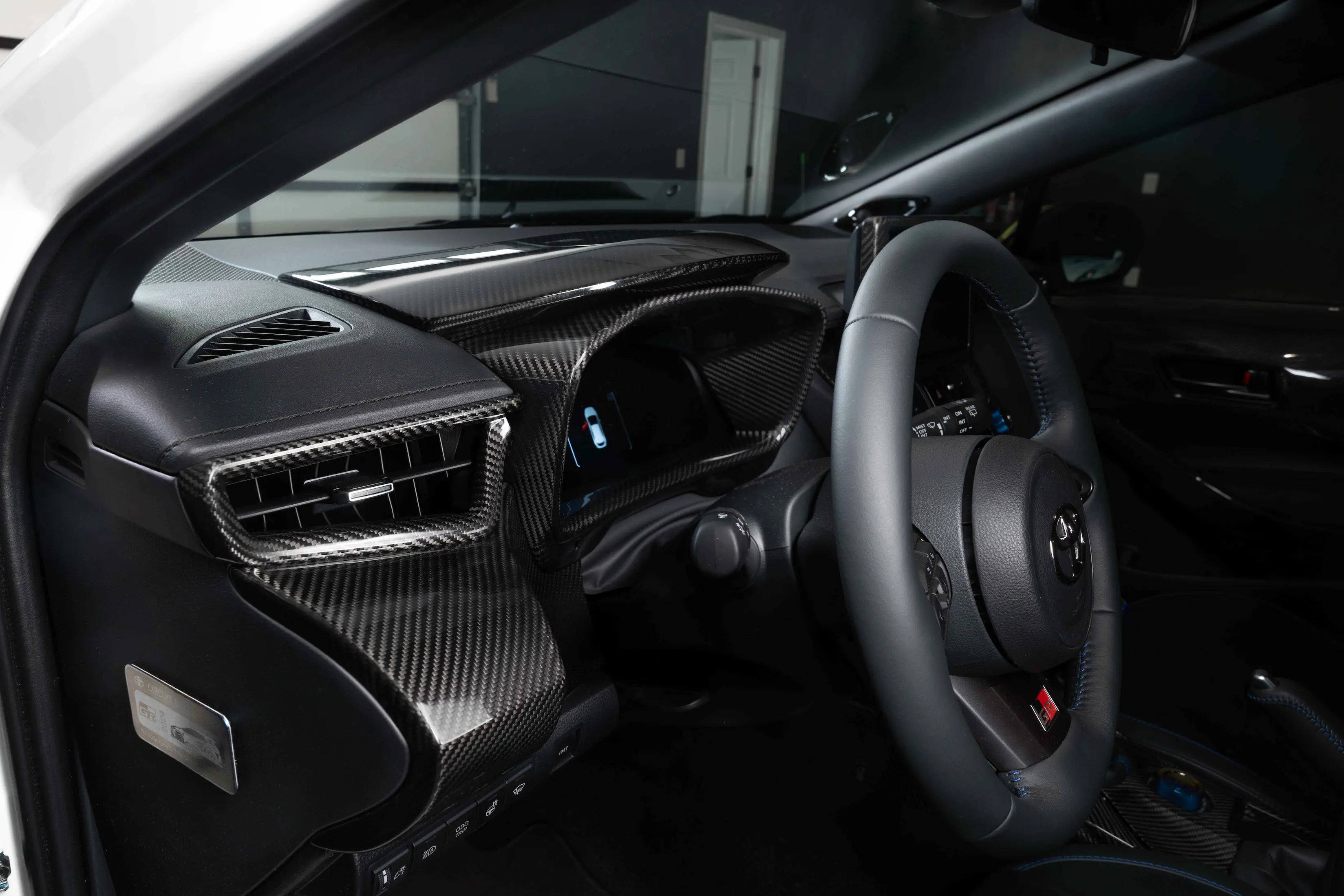 Rexpeed Dry Carbon Upper Cluster Cover (2023+ GR Corolla) *JDC Exclusive*