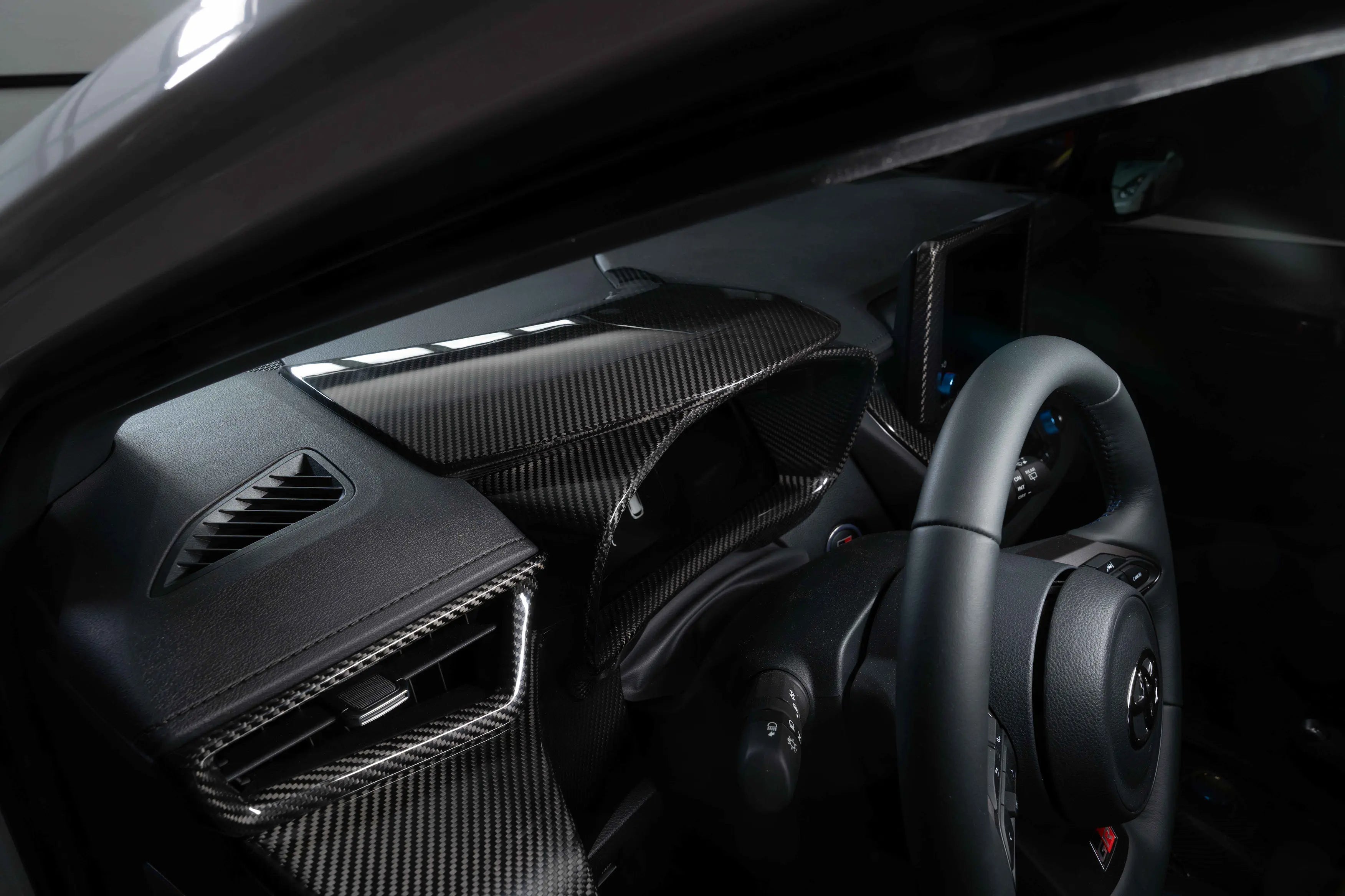 Rexpeed Dry Carbon Upper Cluster Cover (2023+ GR Corolla) *JDC Exclusive*
