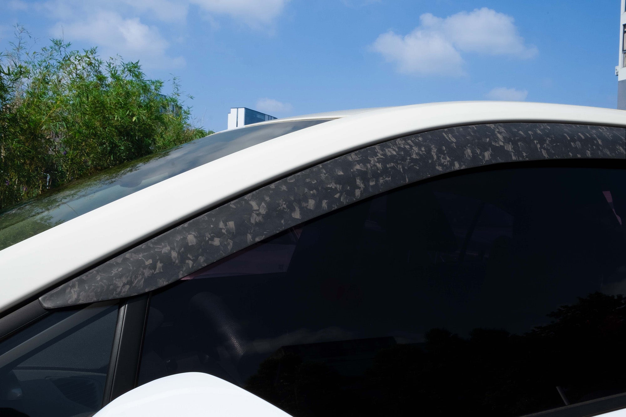 SAPart Dry Carbon Fiber Window Visors | 2023+ GR Corolla & 2019+ Corolla Hatchback